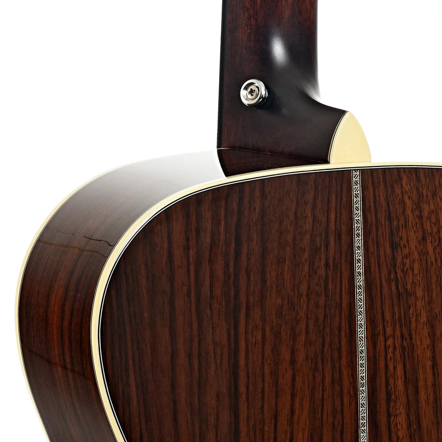 Neck joint of Eastman E20 OM Acoustic Guitar 