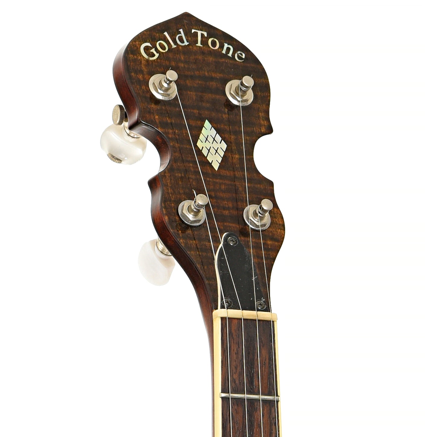 Front headstock of Gold Tone BG-250F Bluegrass Special (2001)