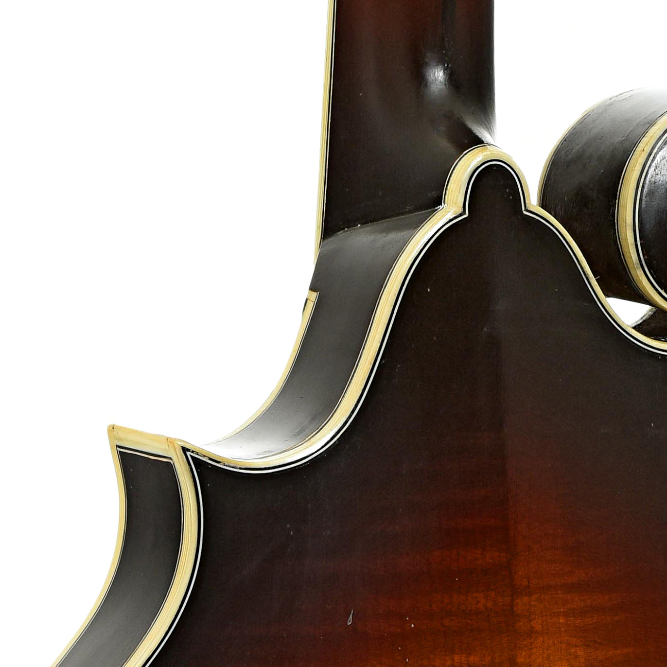 Neck joint of Eastman MD815/V F-Style Mandolin