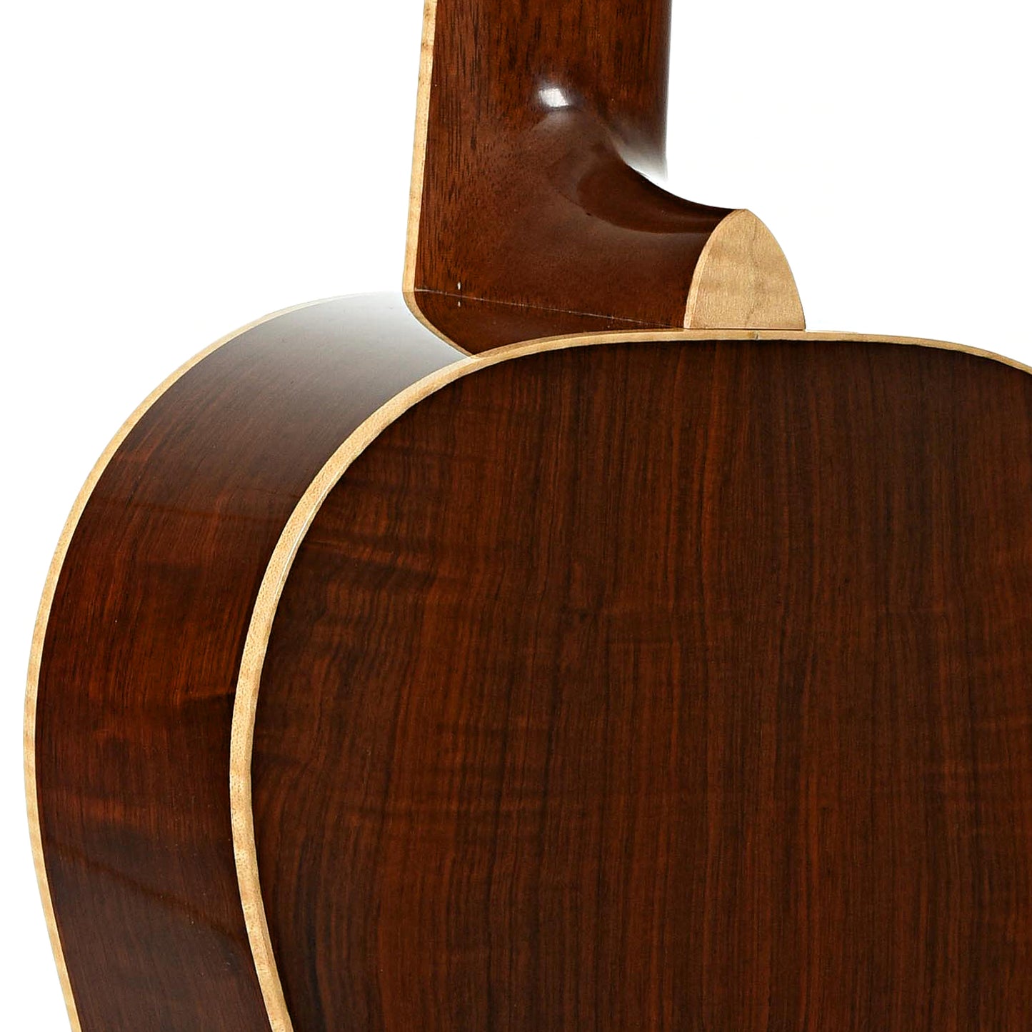 Neck joint of Baleno Size 2 Parlor Acoustic Guitar 