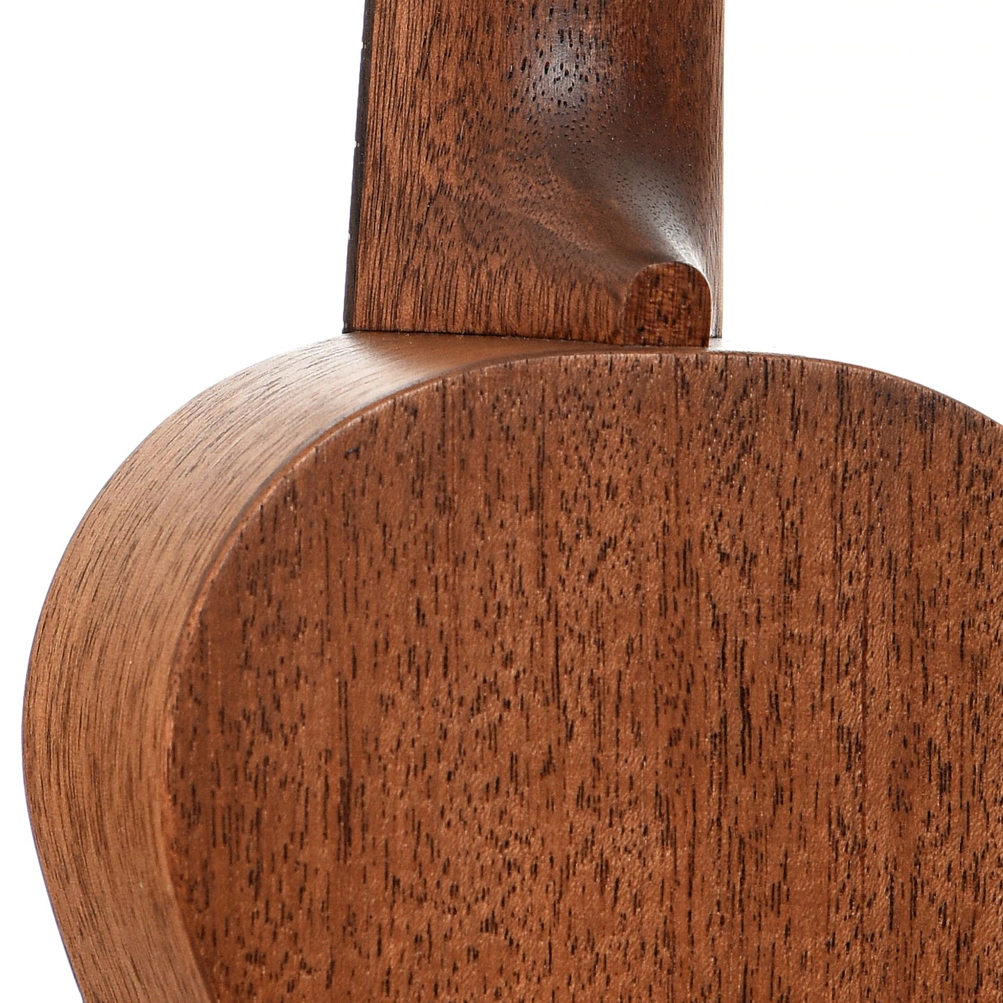 Heel of Martin S1 Uke, Soprano Mahogany Ukulele