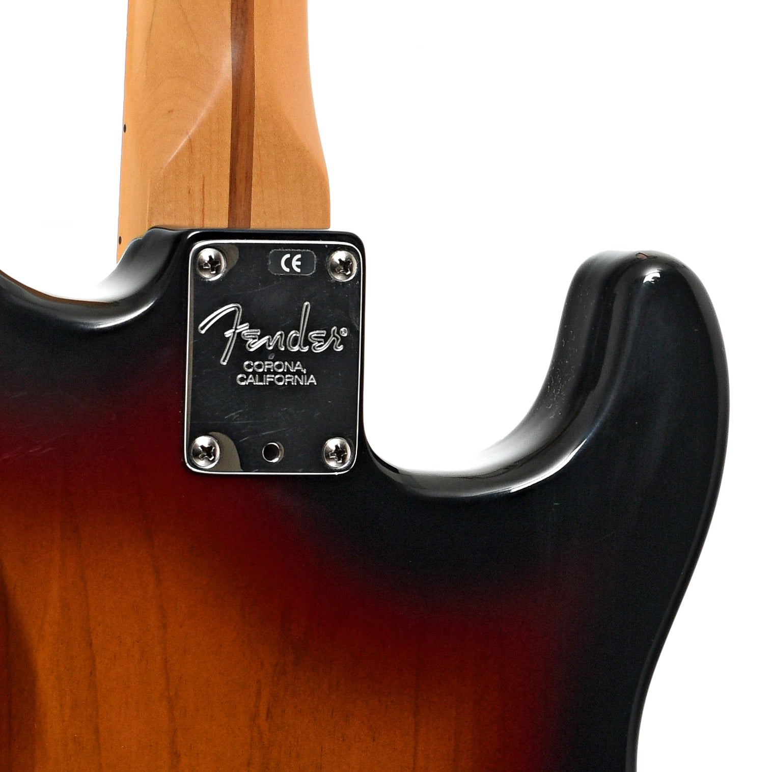 Neck joint of Fender American Series Stratocaster  Electric Guitar