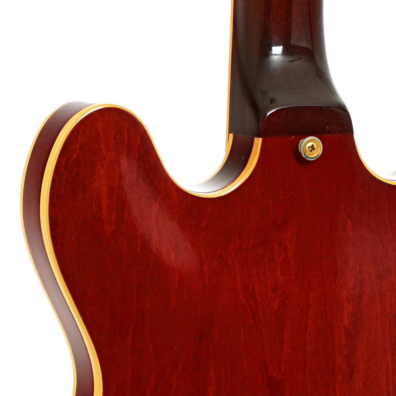 Neck joint of Gibson ES-345 TDC Hollowbody Electric Guitar