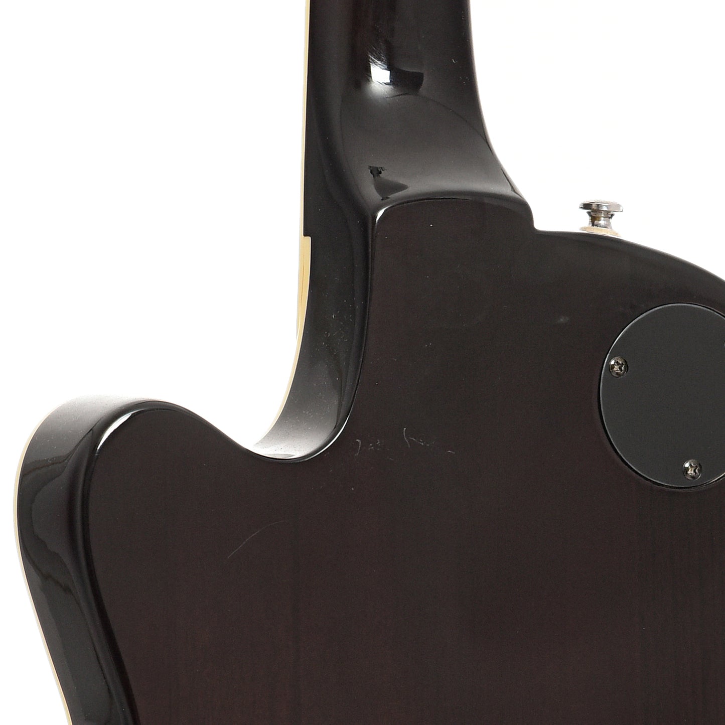 Neck joint of DeArmond M-75 Electric Guitar (c.2009)