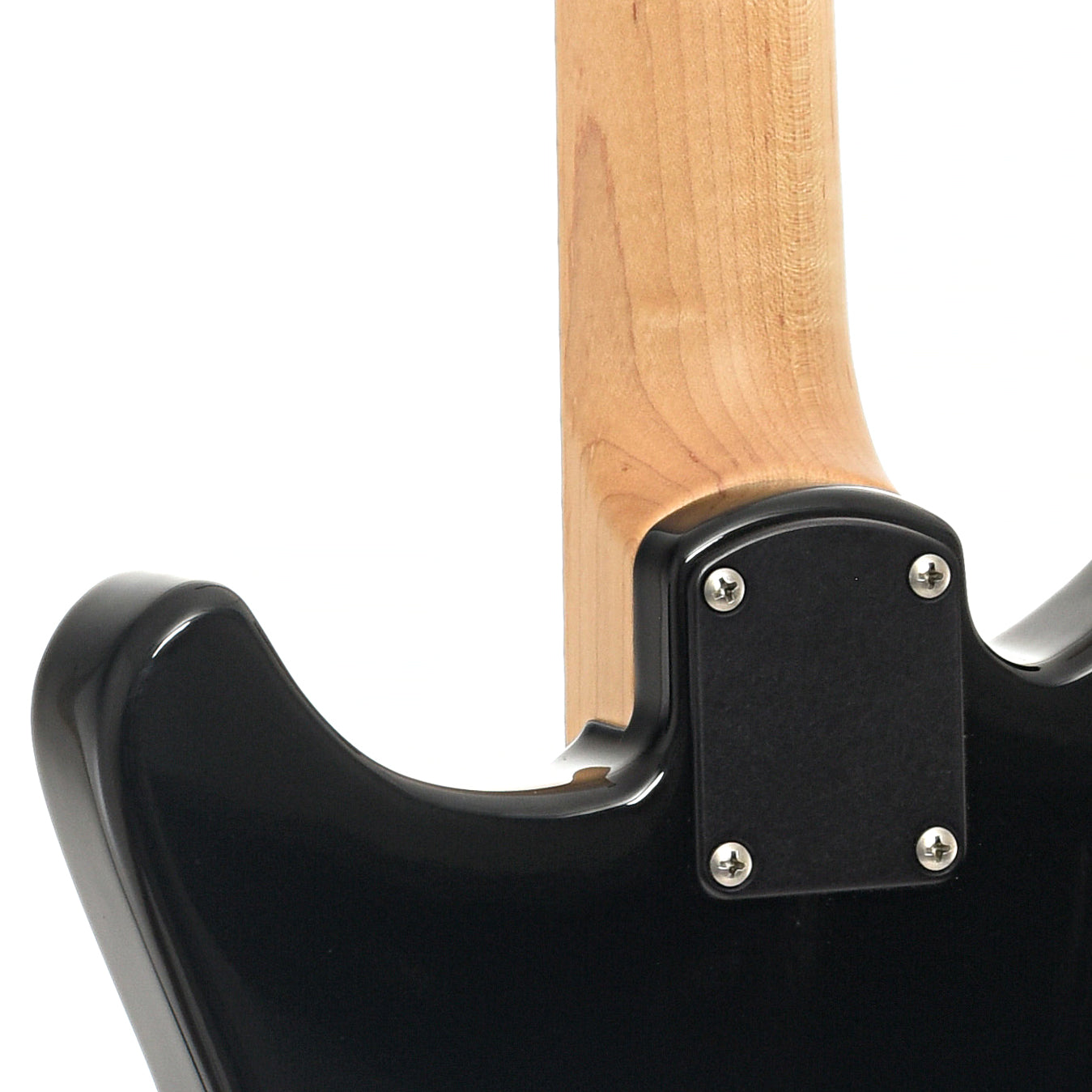 Neck joint of PRS Brent Mason Electric Guitar