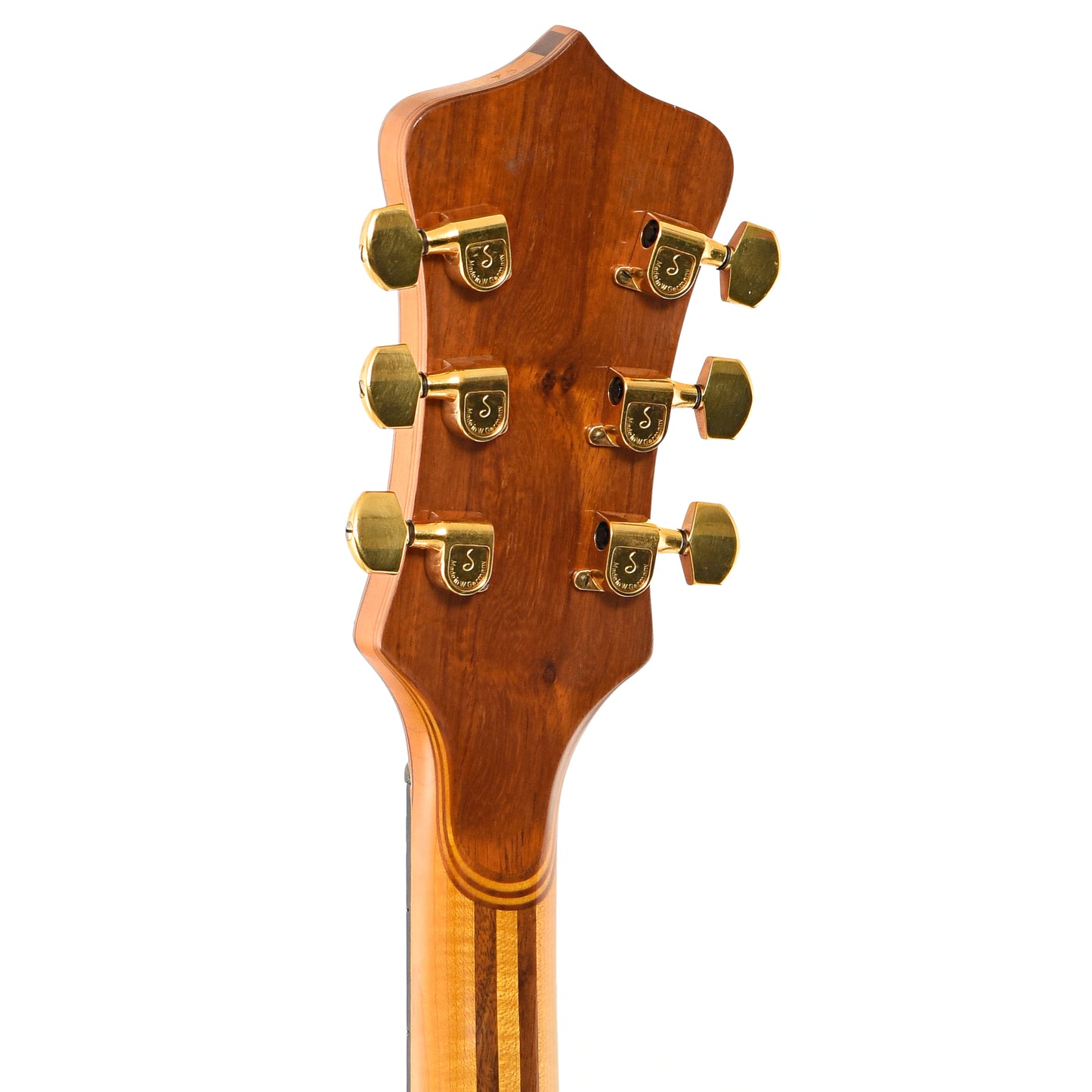 Back headstock of Alembic Model 1 MSG Electric Guitar (1975)