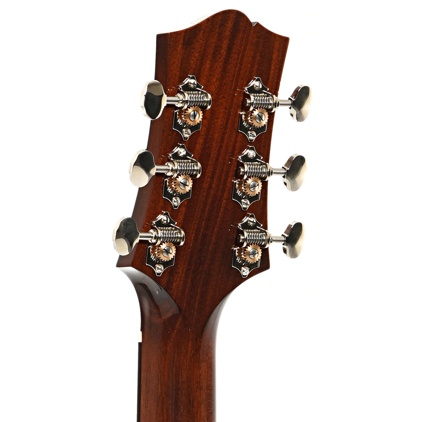 BAck headstock of Collings C10 Acoustic Guitar