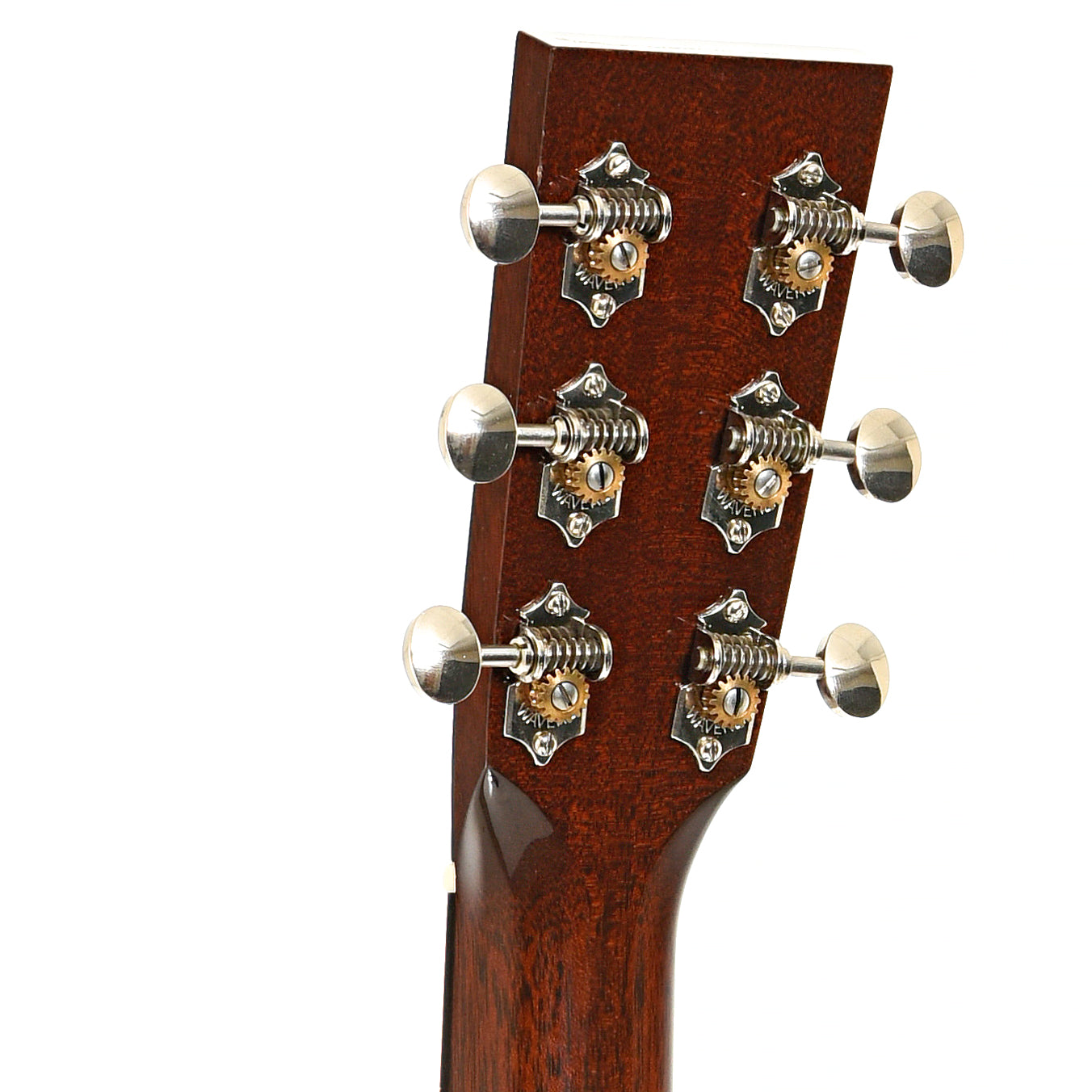 Back headstock of Collings C10G Custom Acoustic Guitar (2007)