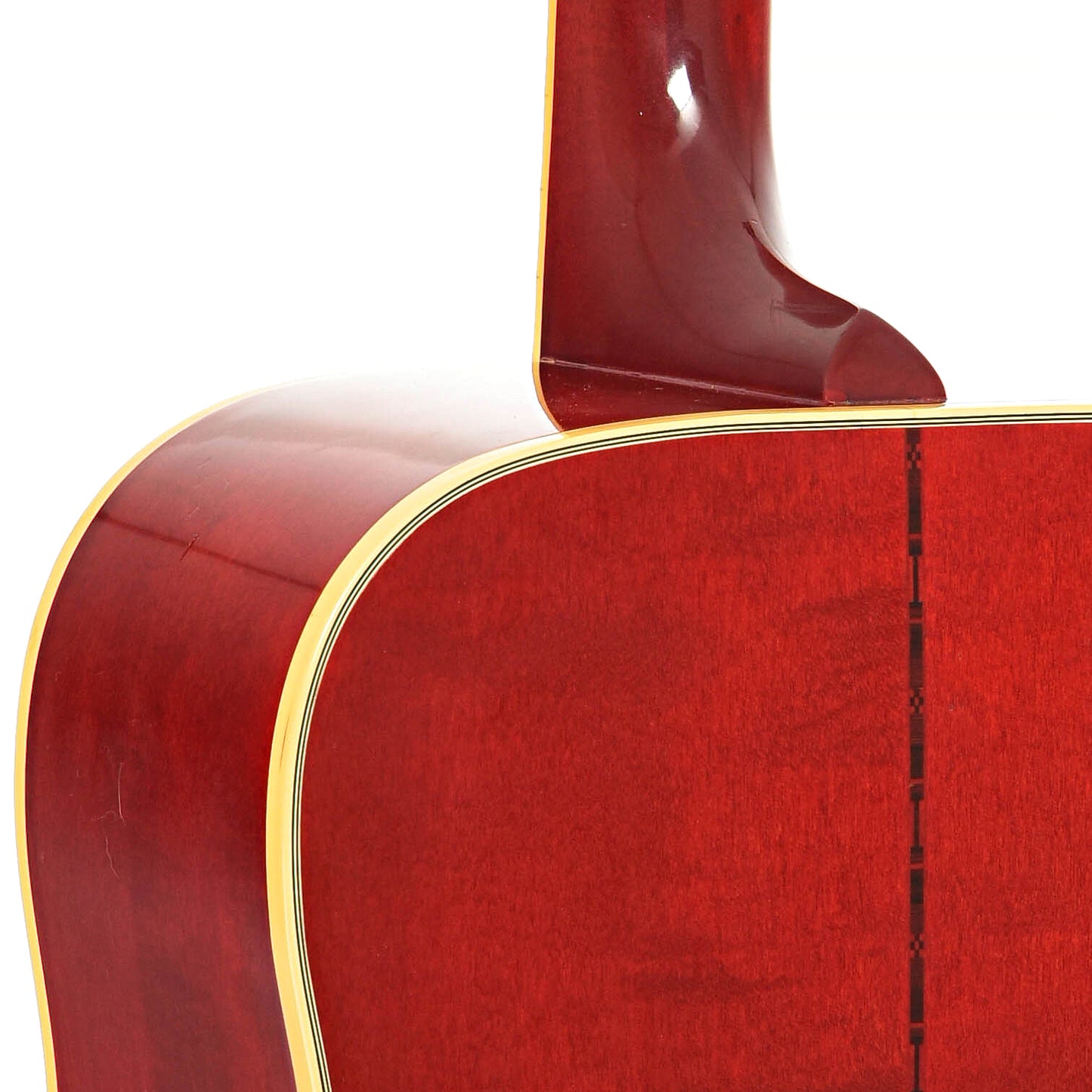 Heel of Gibson Dove Custom Acoustic Guitar (1980)