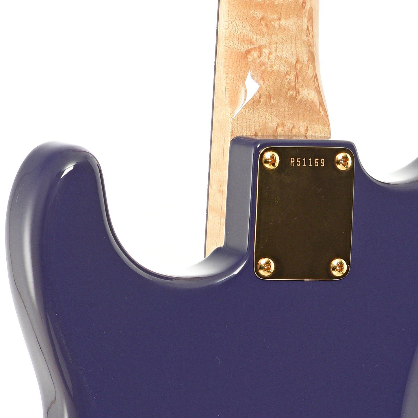 Neck joint of Fender Custom Shop Robert Cray Signature Stratocaster Electric Guitar (2010)