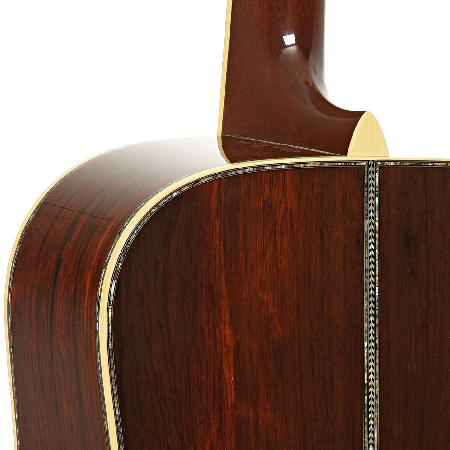 Heel of Martin D-28 / 45 Custom Conversion Acoustic Guitar (1966/2010)