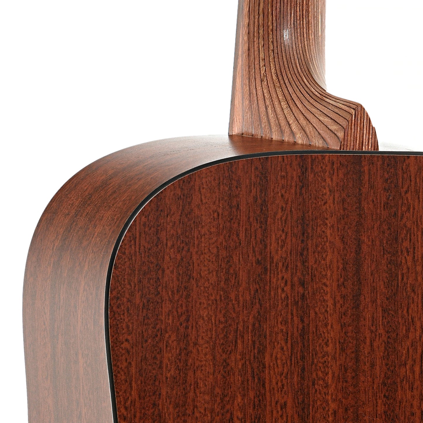 Neck joint of Martin DX1 Acoustic Guitar