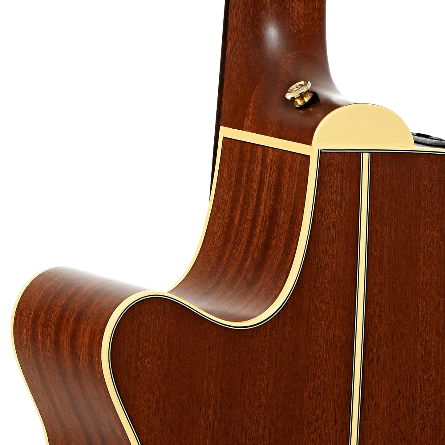 Neck joint of Takamine P3FCN Pro Series Folk Nylon Cutaway