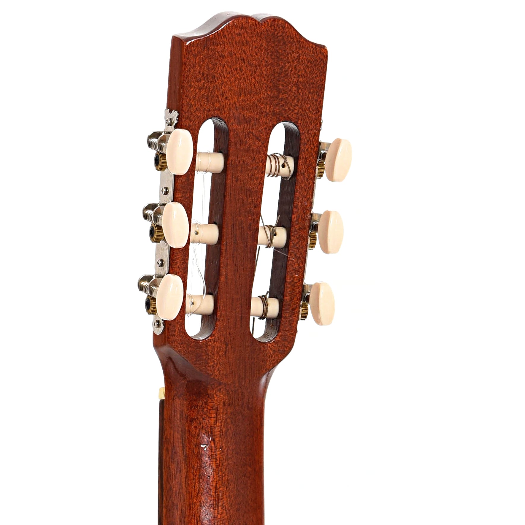 Back. headstock of Alhambra Flamenco Acoustic Guitar (1976)