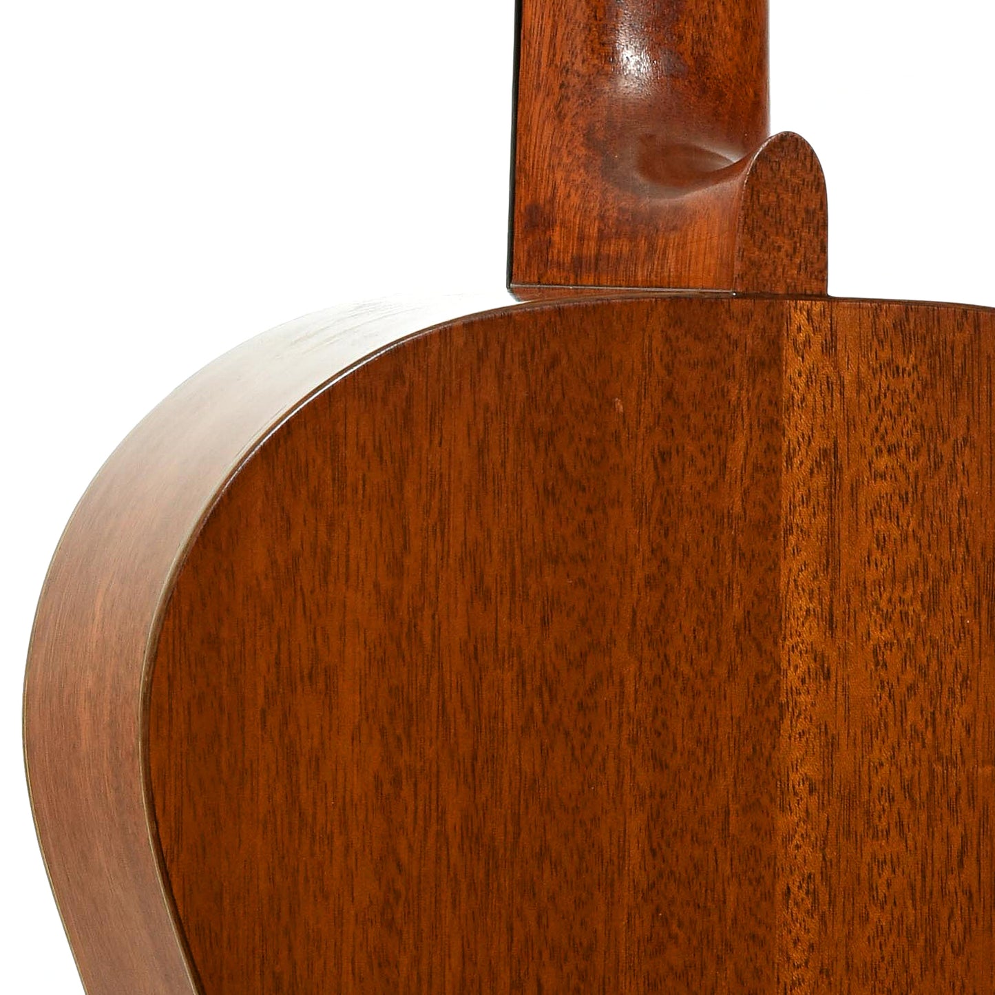 Neck joint of Manouk Papazian Mahogany Classical Guitar