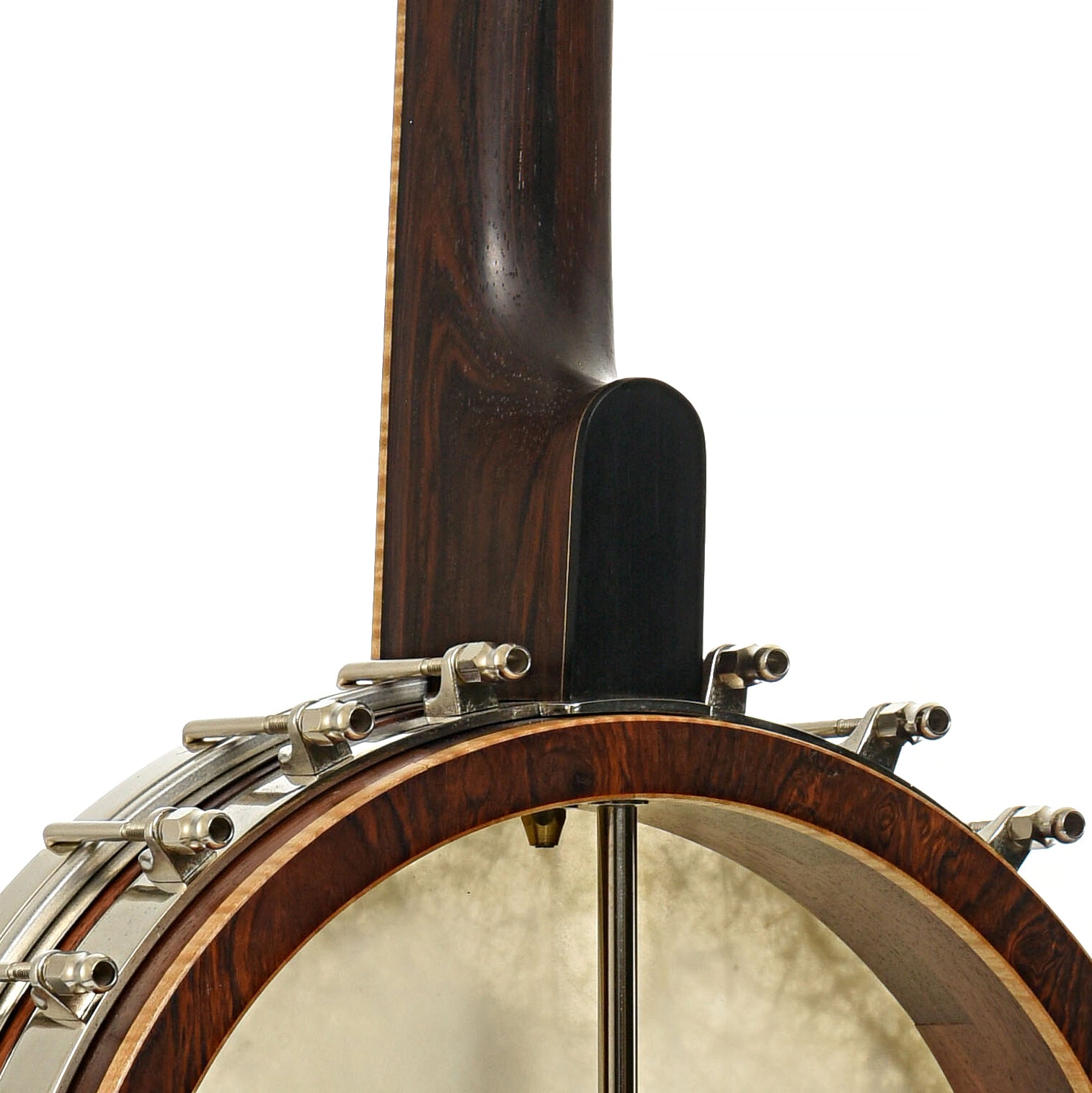 Neck joint of Wildwood Custom Dragon Tubaphone Banjo