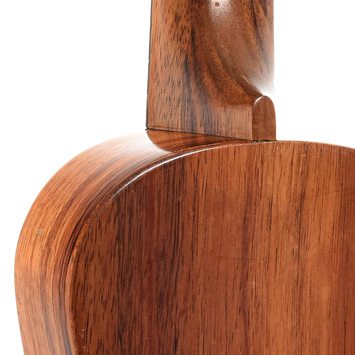 Neck joint of Kamaka Soprano Ukulele