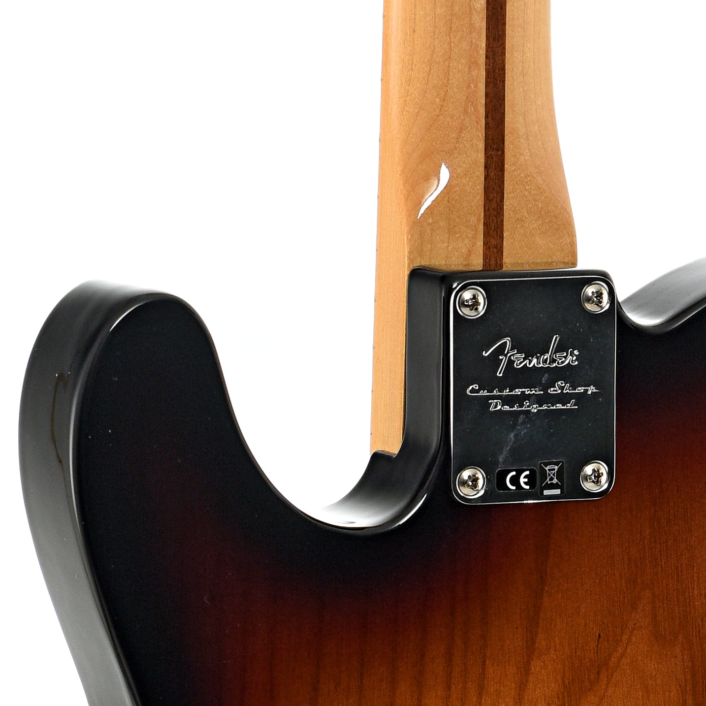 Neck joint of Fender Classic Player Baja Telecaster Electric Guitar (2018)