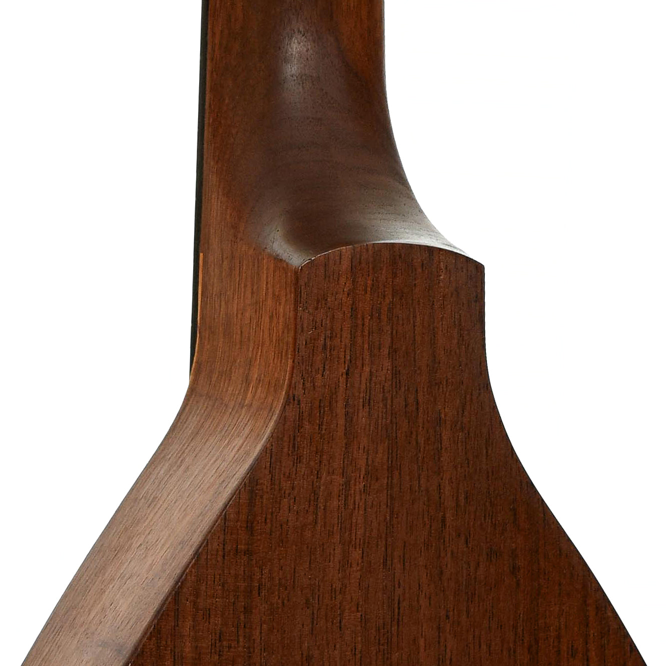 Neck joint of Jerry Hoffman Boatpaddle Prototype Tenor Ukulele 