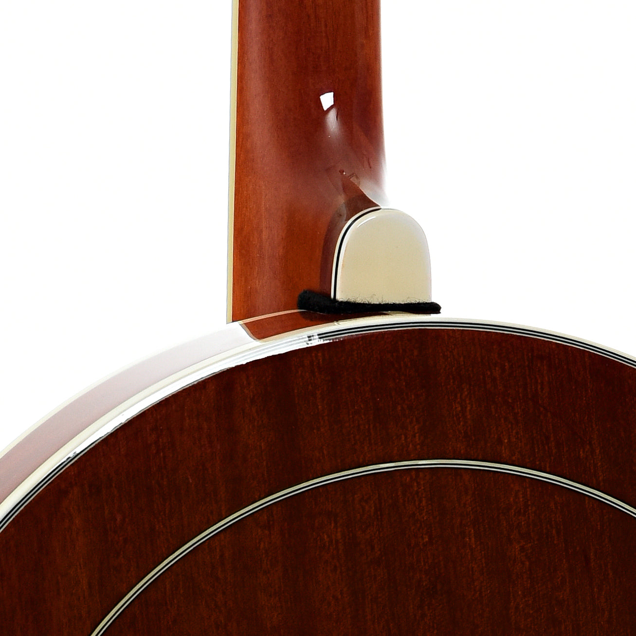 Rear neck joint of Recording King RK-R20 Songster Resonator