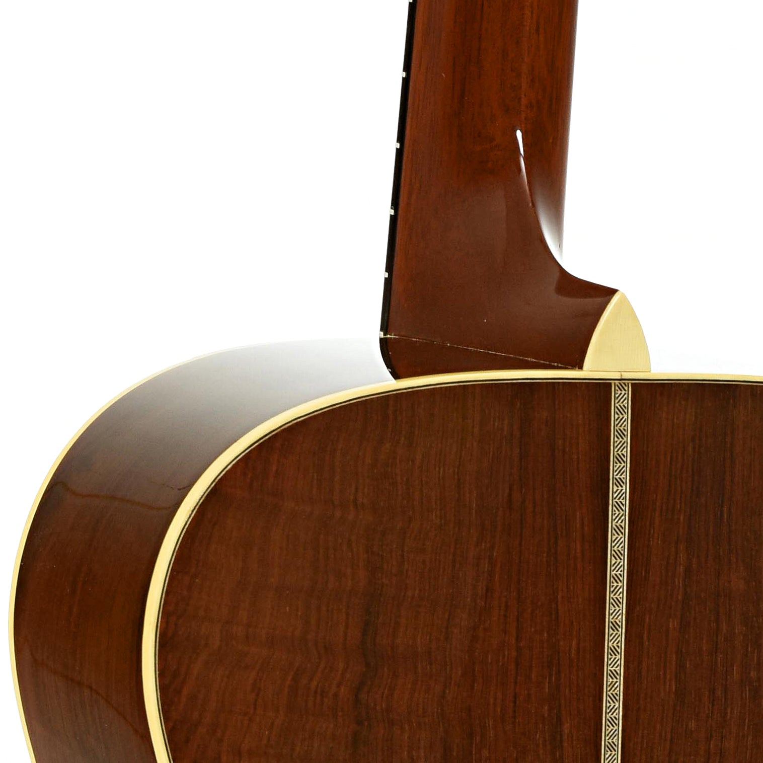 Neck joint of Konkoly KOM-28 Acoustic Guitar