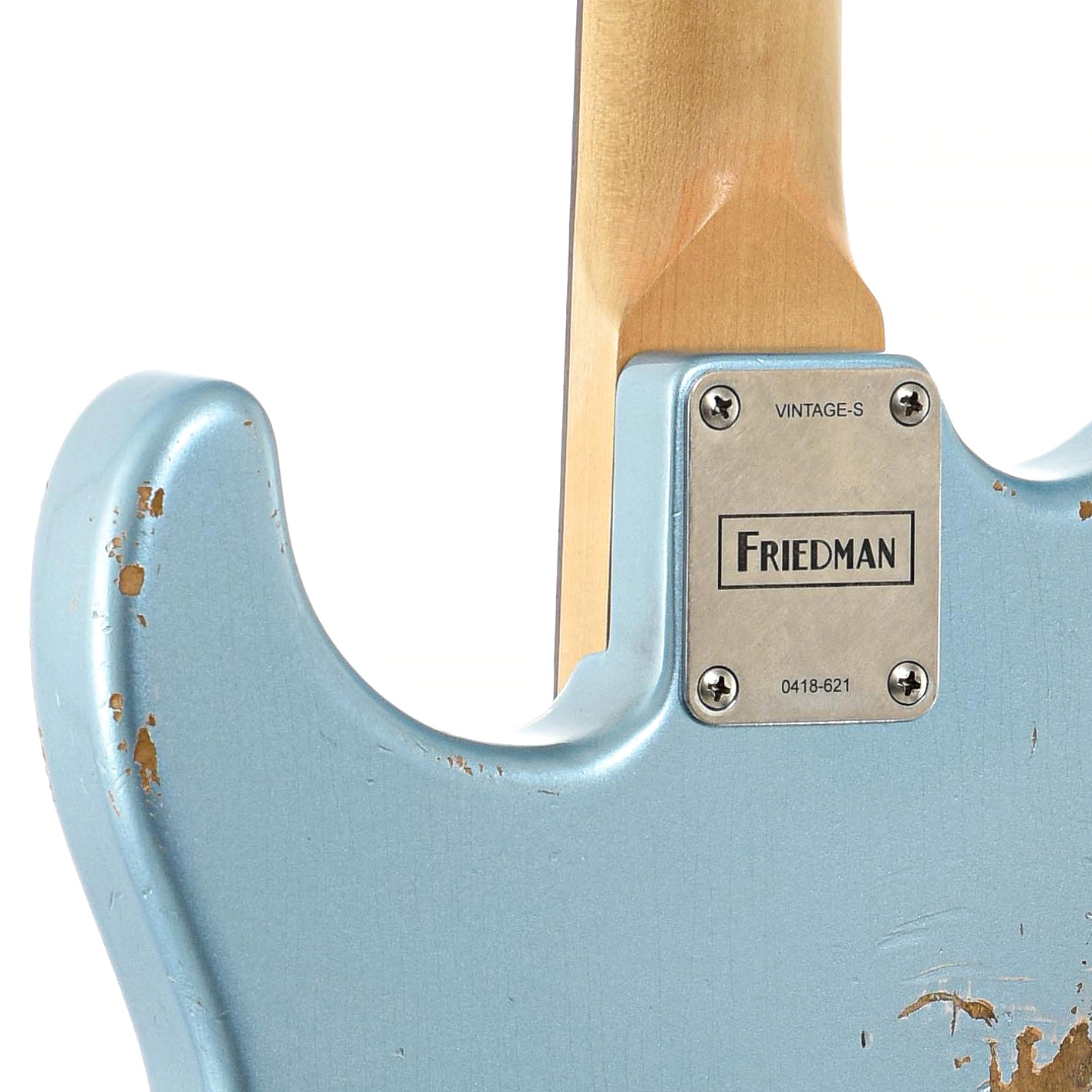 Neck joint of Friedman Vintage S Electric Guitar (2018)