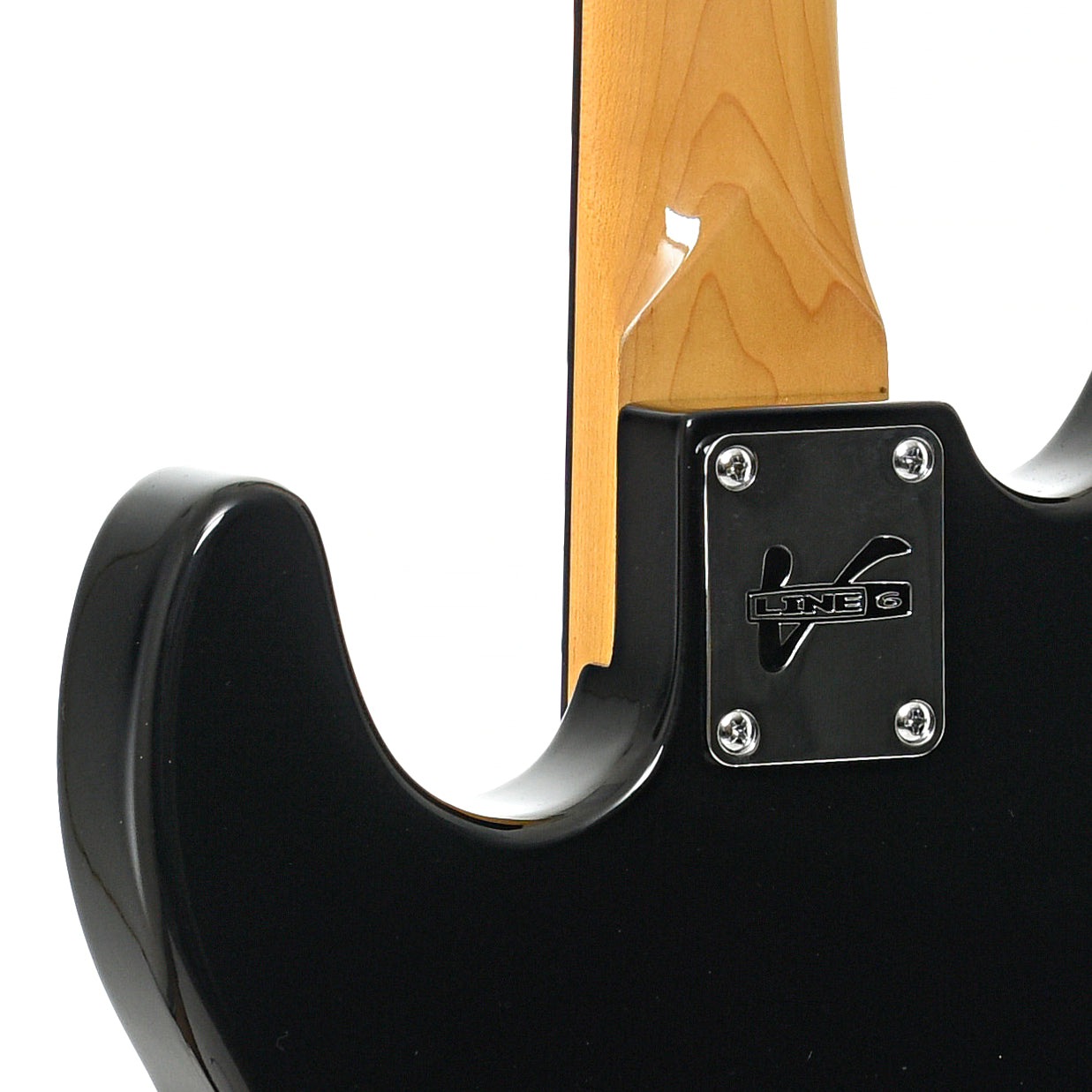 Neck joint of Line 6 Variax 700 Bass Electric Bass