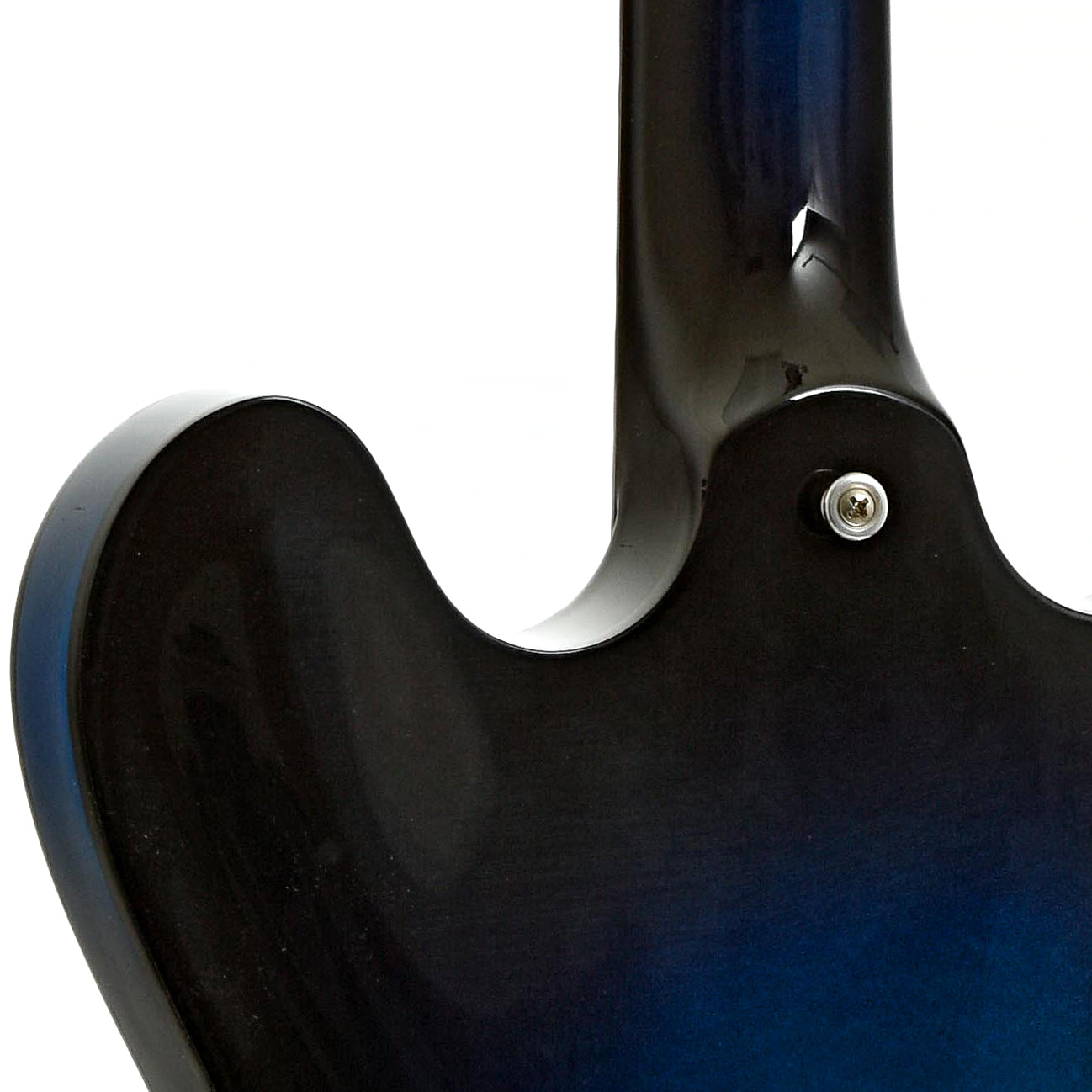 Neck joint of Gibson ES-335 Hollowbody Electric Guitar