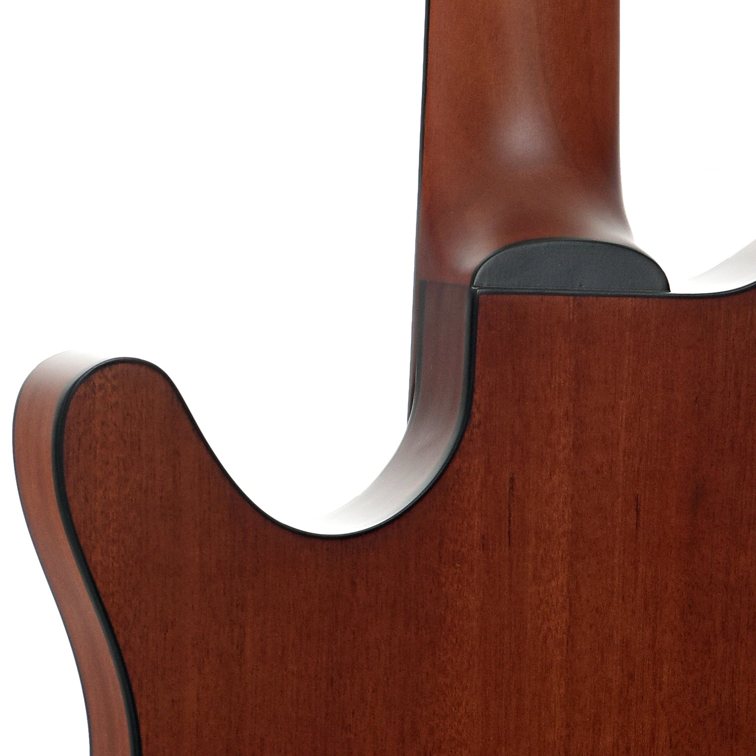 Neck joint of Ibanez FRH10N Acoustic-Electric Nylon String Guitar, Indigo Blue Metallic Flat