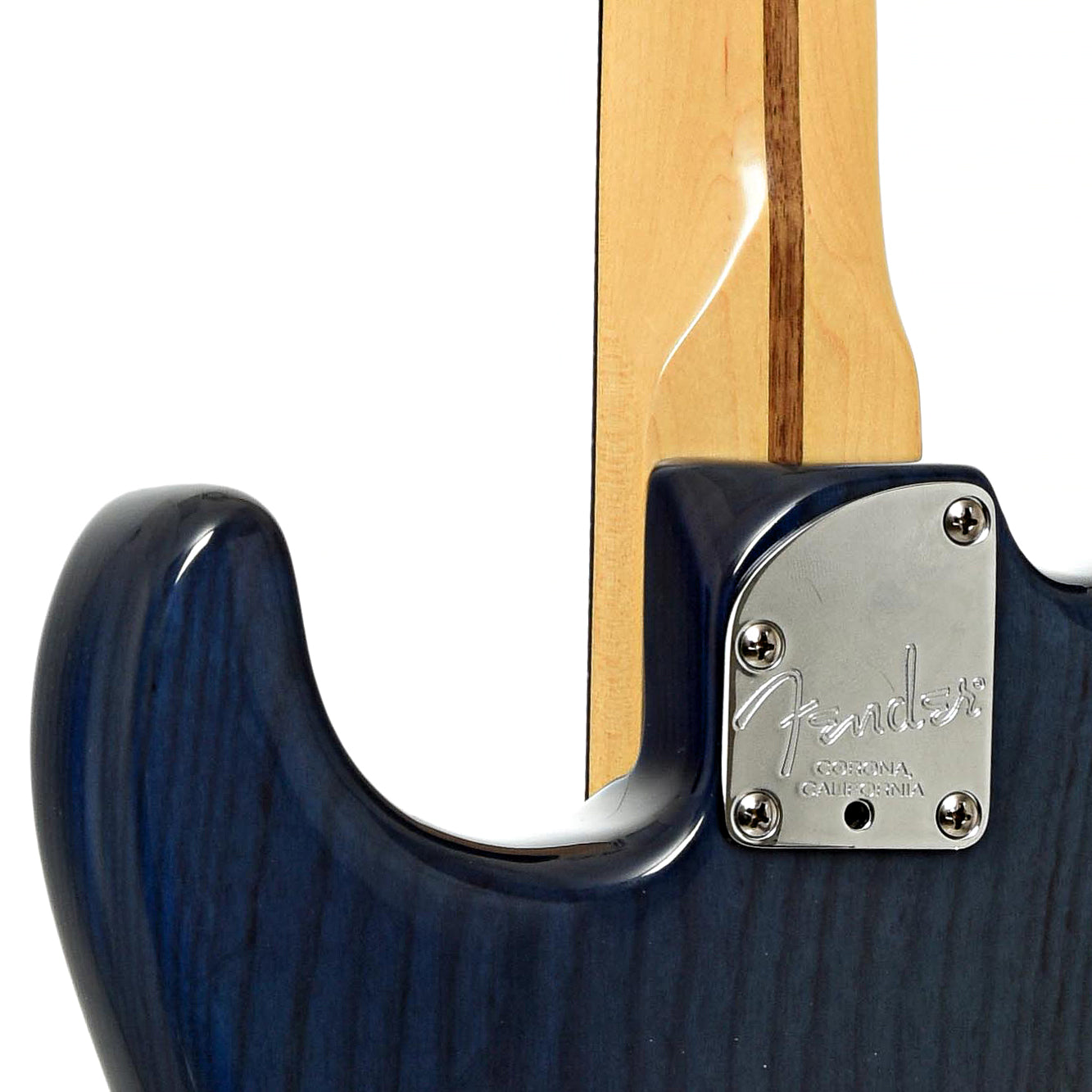 Neck joint of Fender American Deluxe ASH Stratocaster