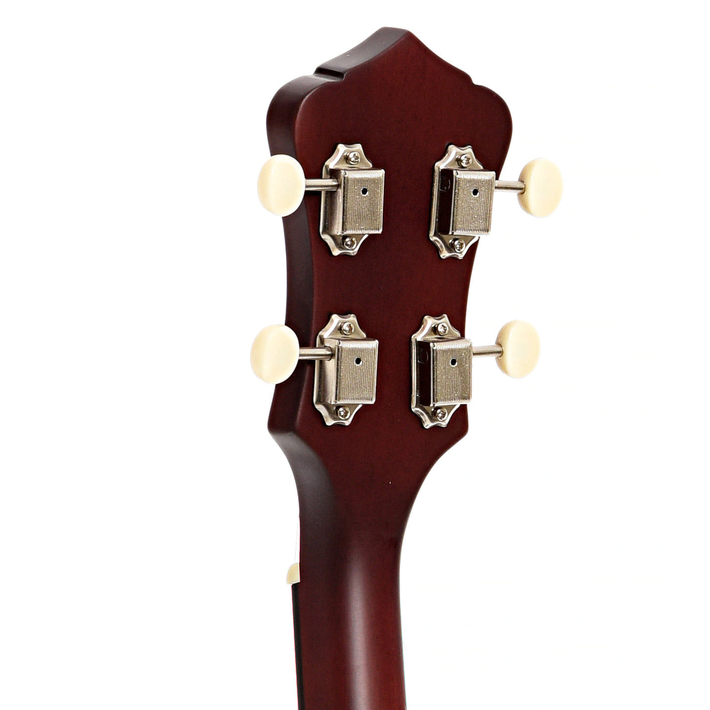 BAck headstock of Recording King Dirty 30's Open-Back Banjo