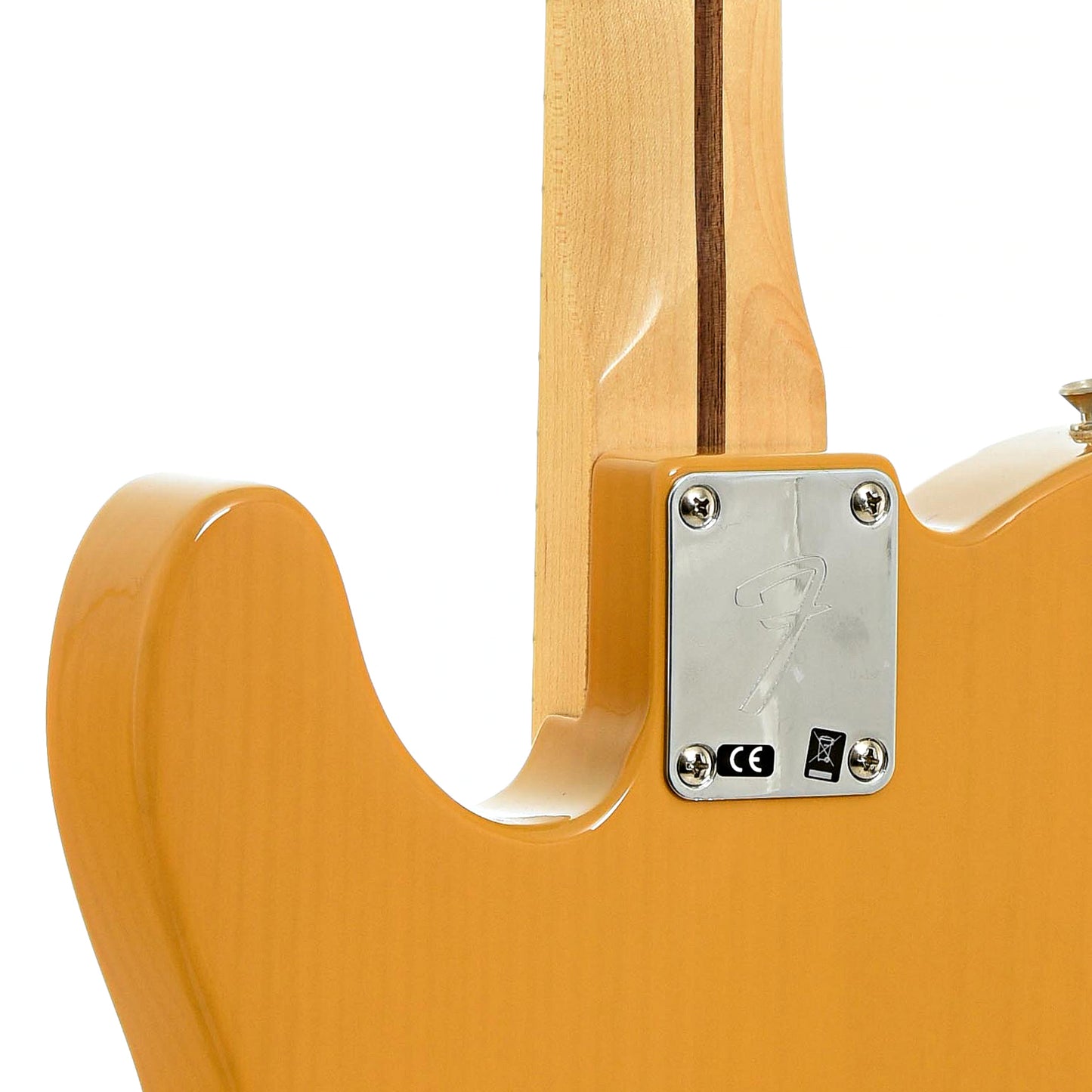 Neck joint of Fender Player Series Telecaster Electric Guitar