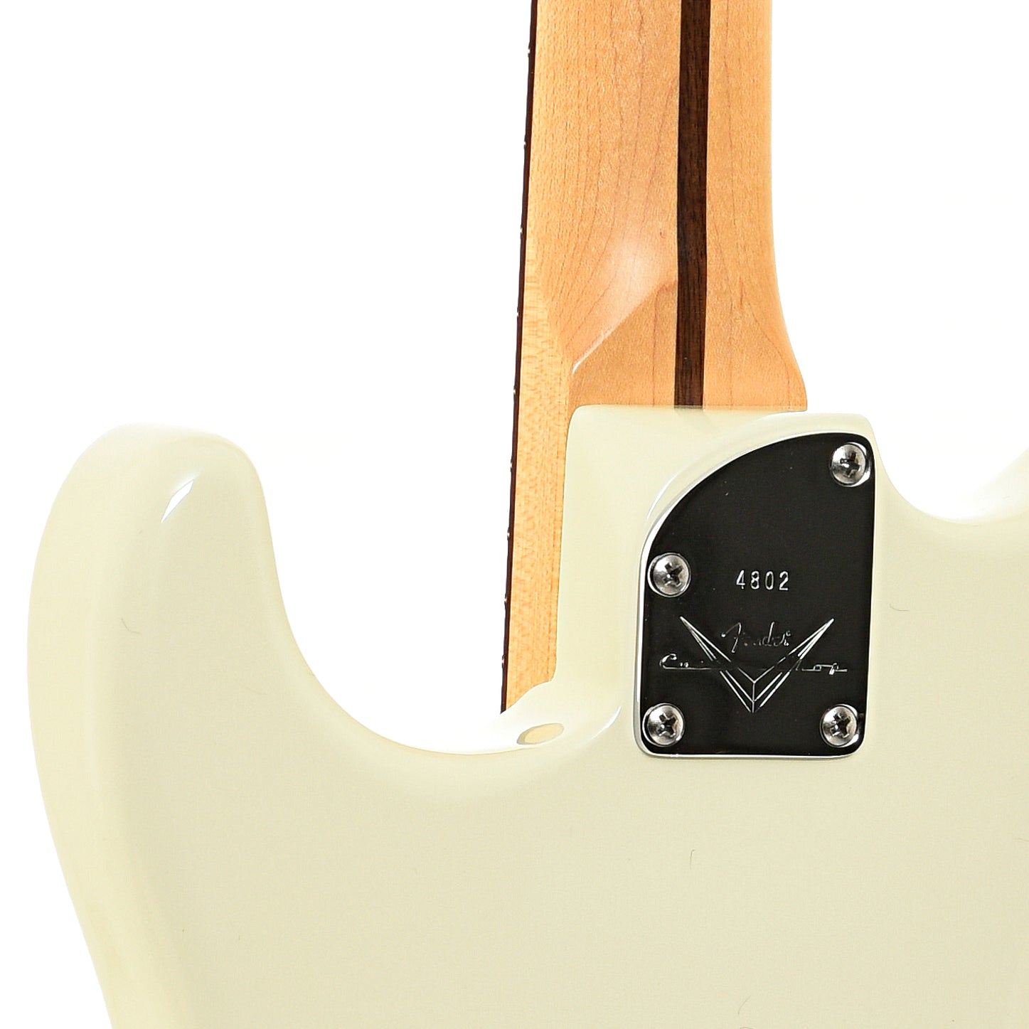 Neck joint of Fender Custom Shop Jeff Beck Stratocaster