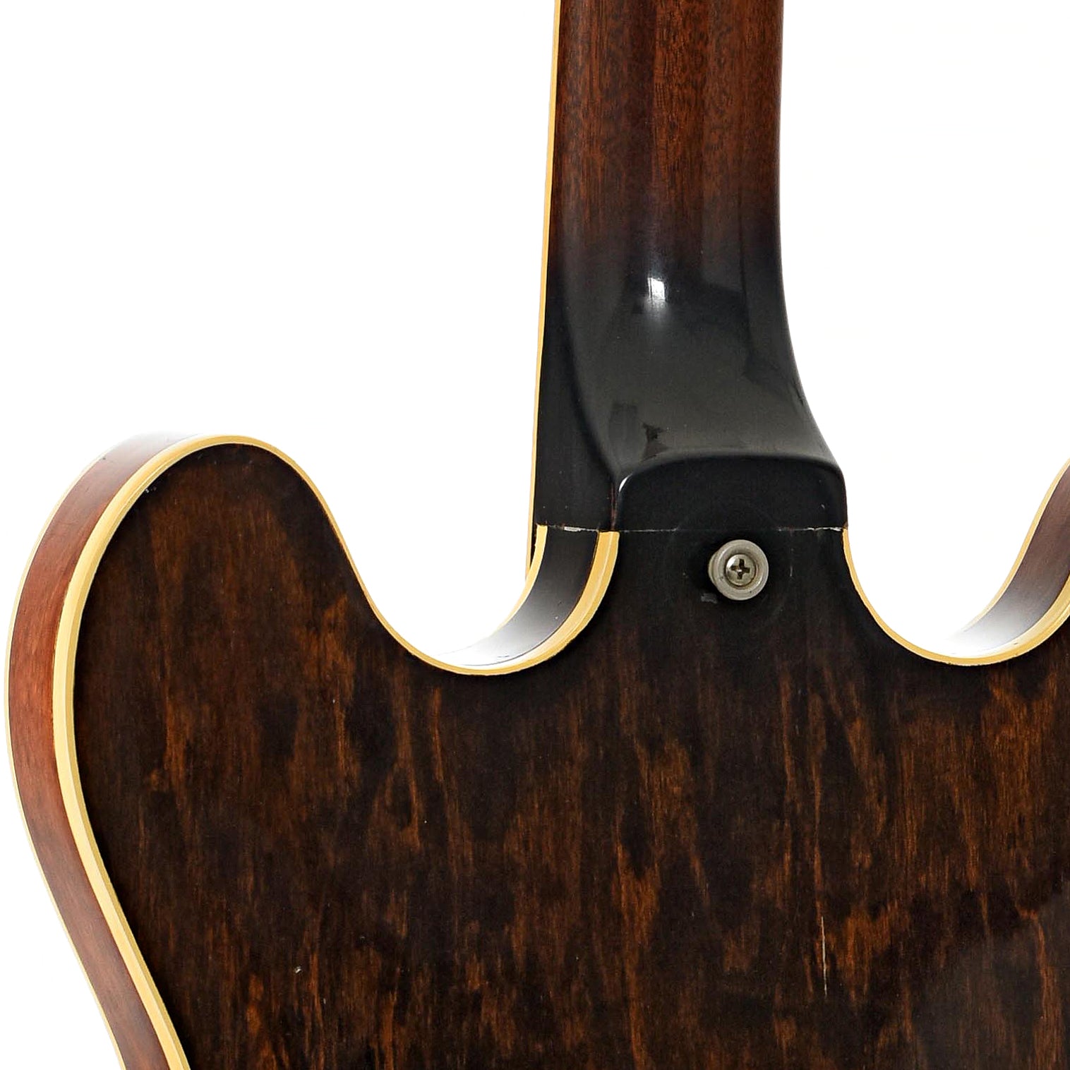 Neck joint of Gibson ES-335 TD Hollowbody Electric Guitar