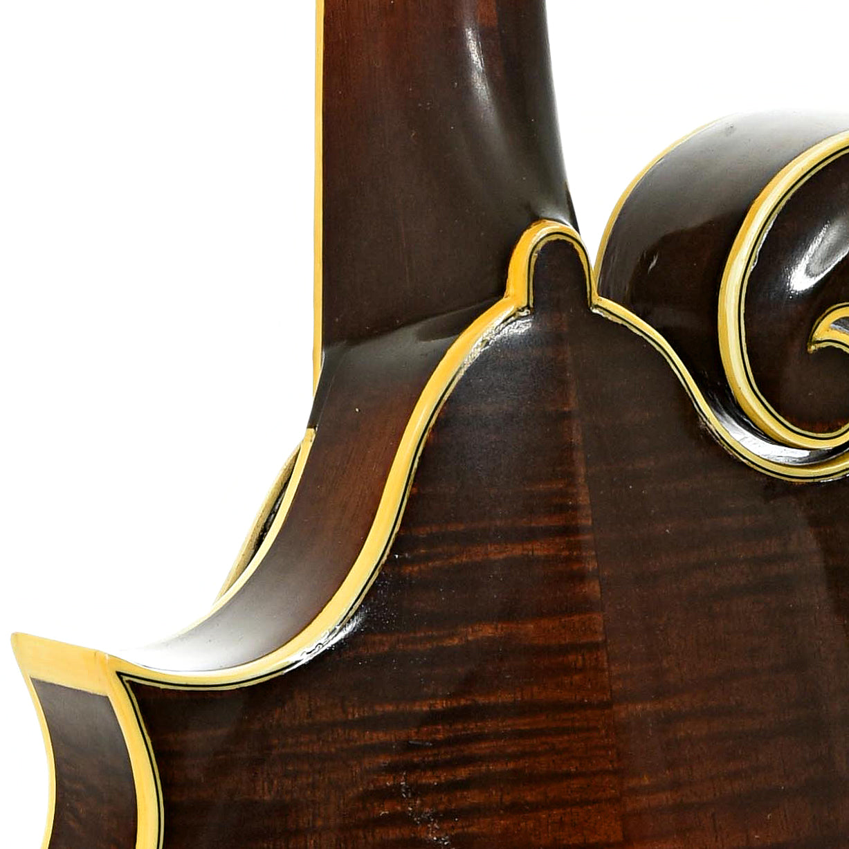 Neck joint of Kelley F-5 Mandolin 