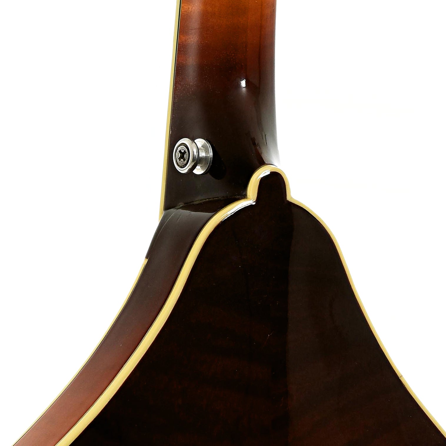 Neck joint of Flatiron A-5 Artist Mandolin 