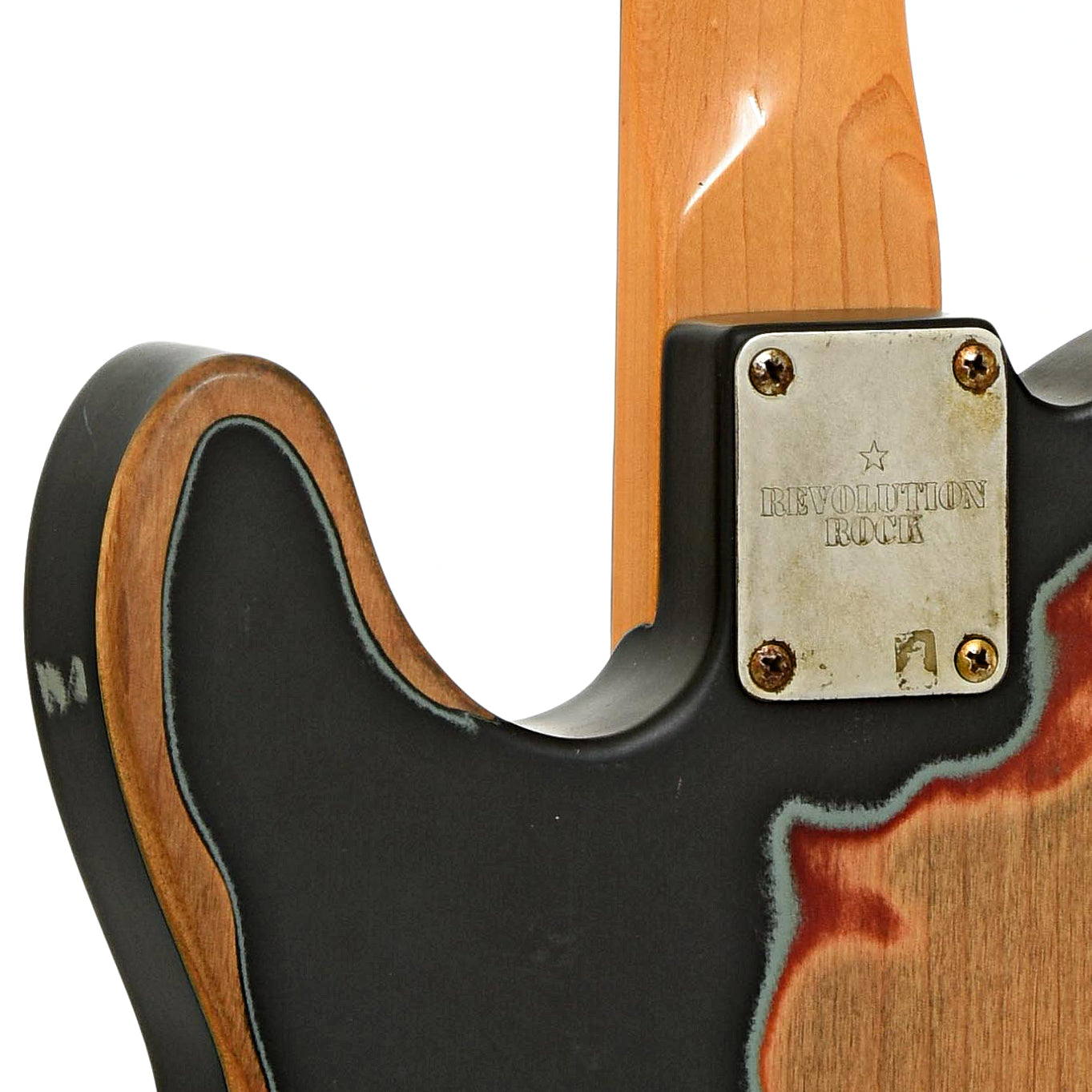 Neck joint of Fender Joe Strummer Artist Series Telecaster Electric Guitar 