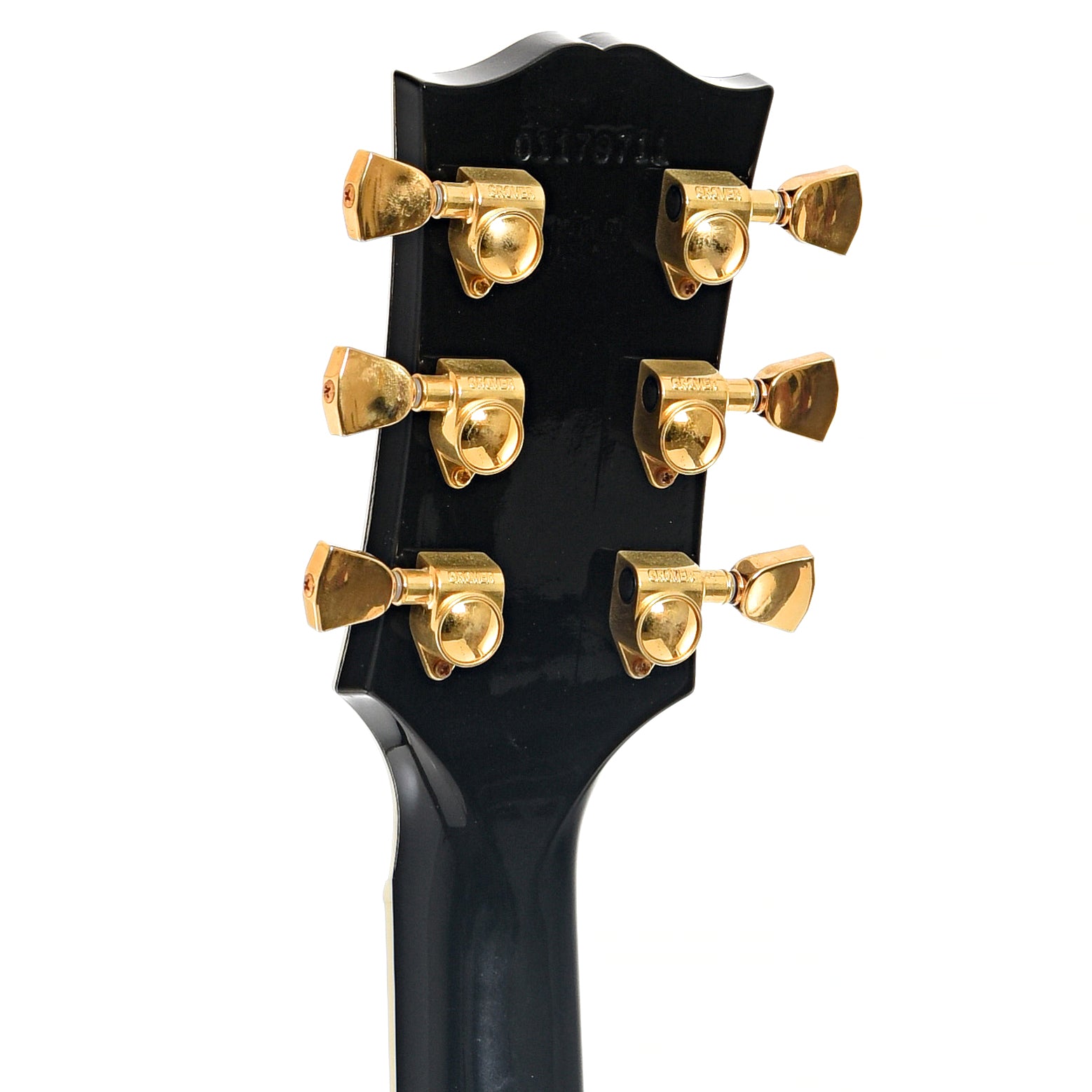 BAck headstock of Gibson Lucille Hollowbody Electric Guitar (2009)