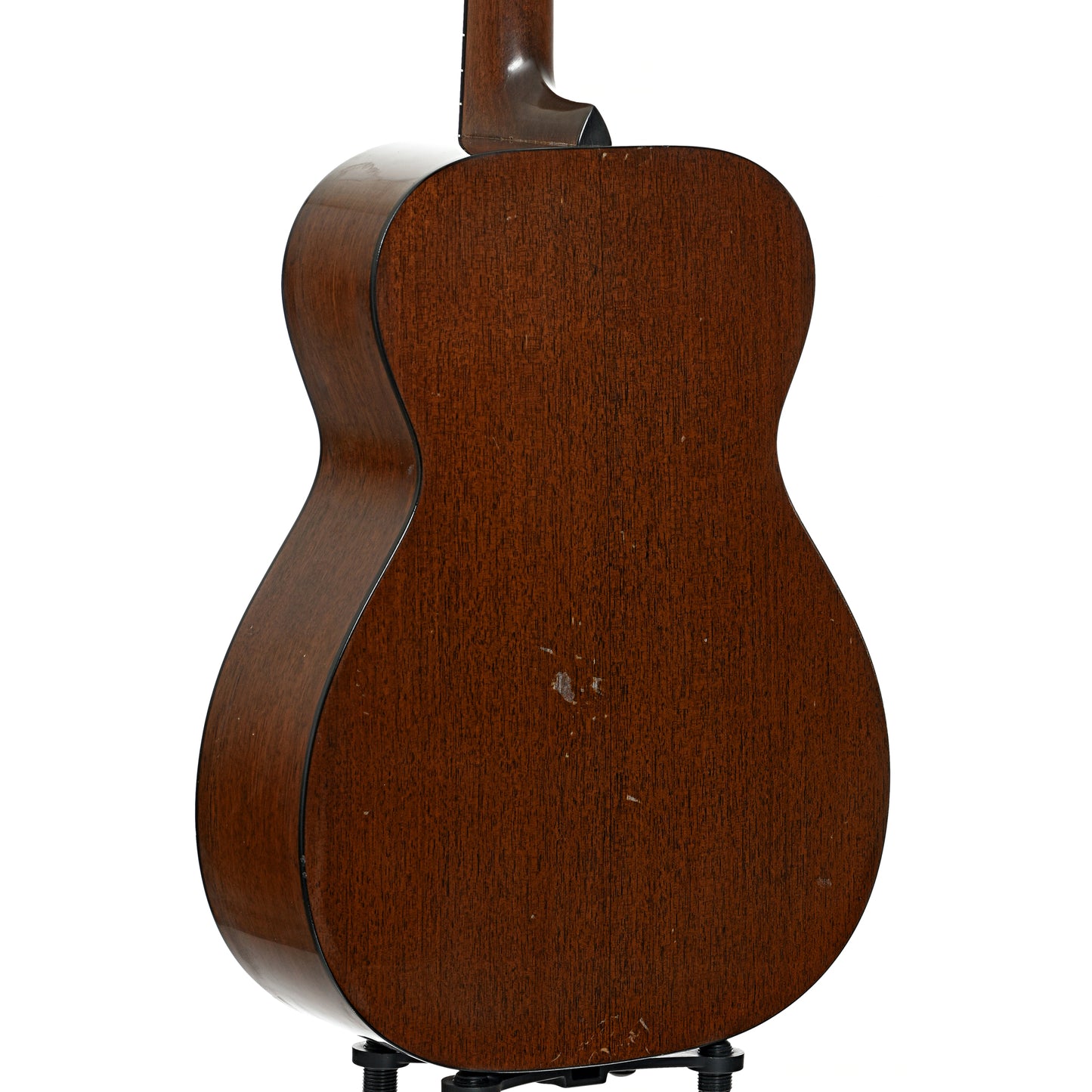 Back and side of Pre-War Guitar Co. OM Mahogany '34 Style Package Level 1.5 Acoustic Guitar