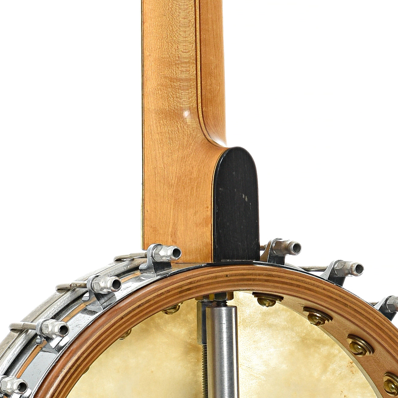 Neck joint of Muse Style No.5 Extra long Neck Banjo (mid 1960's)