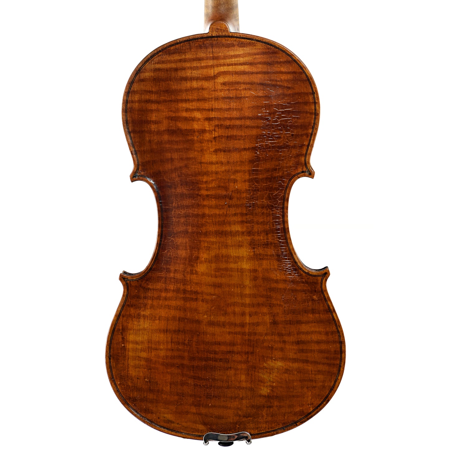 Back and side of Byron E. Beebe #1421 Violin