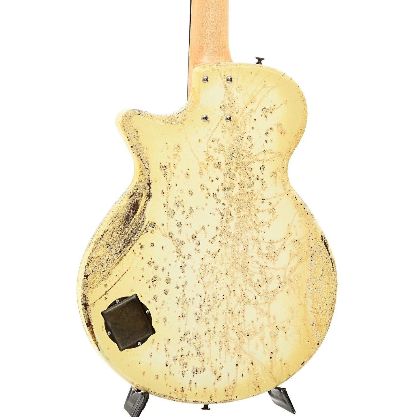 National Pioneer RP-1 Chipped Ivory Resonator Electric Guitar (2010s)