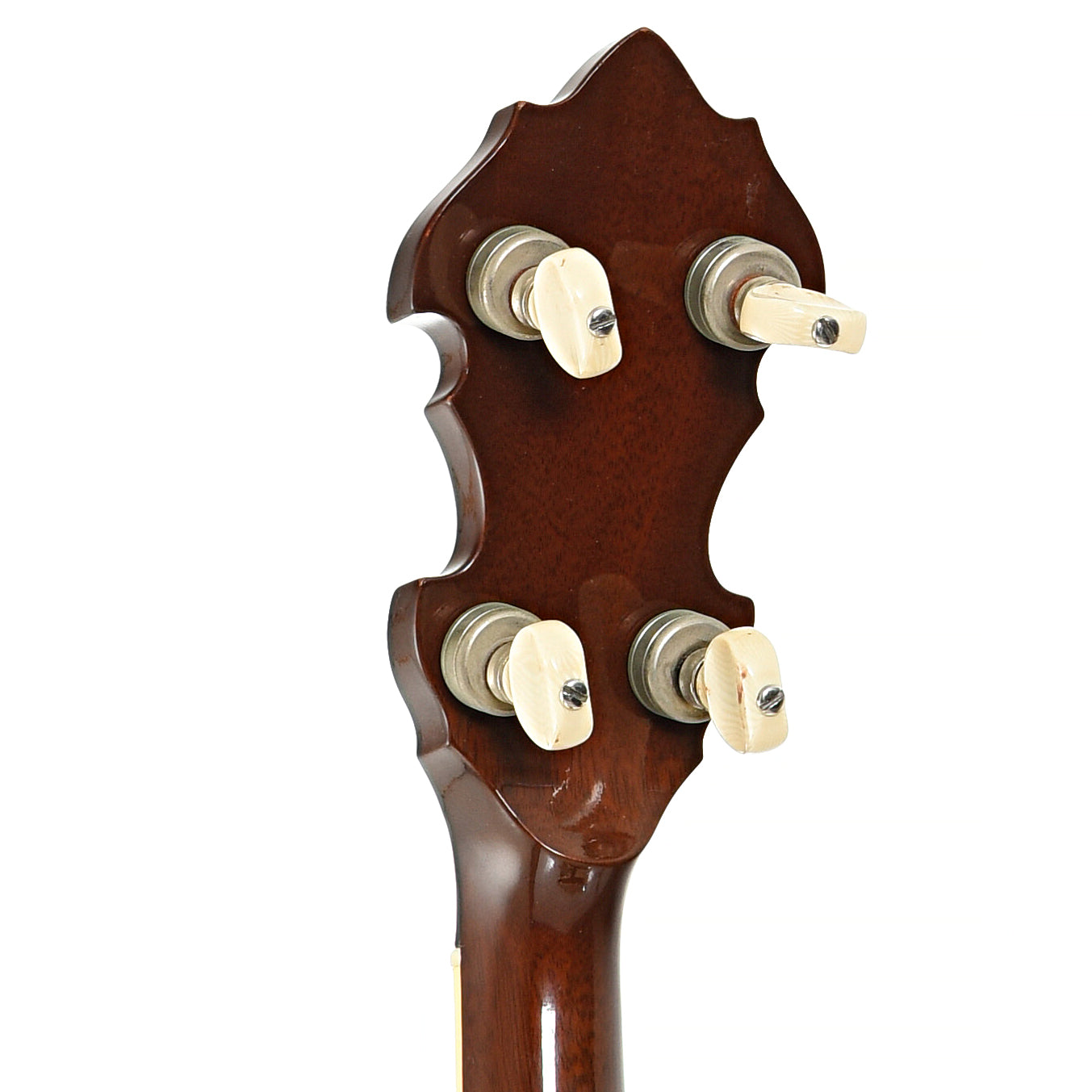 Back headstock of Gibson RB-3 Resonator Banjo (1998)