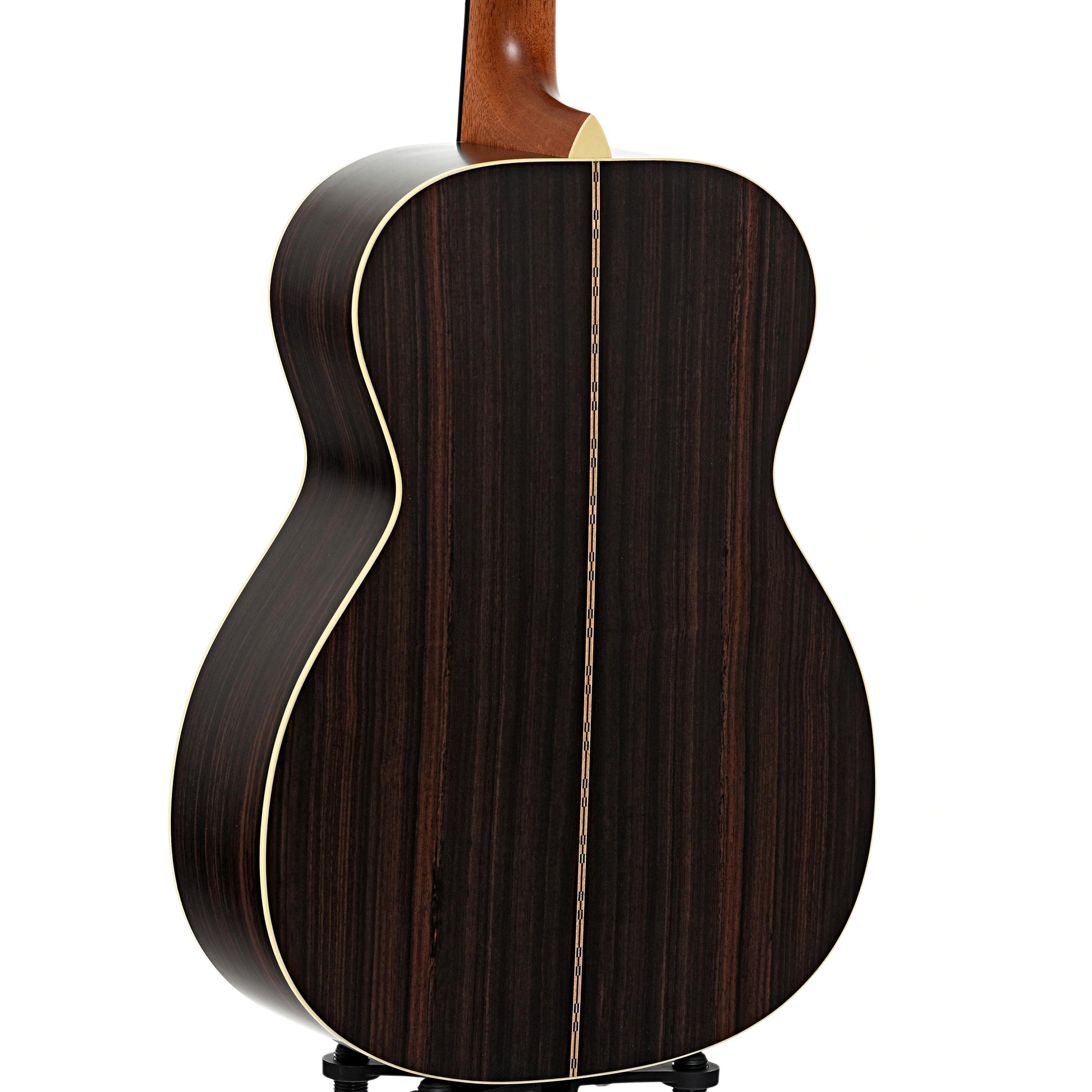 Back and side of Cirrus Rosewood OM Guitar & Case