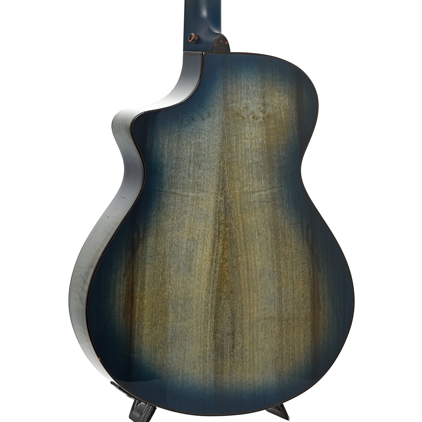 Back and side of Breedlove Pursuit Exotic S Concert Blue Eyes CE Myrtlewood-Myrtlewood Acoustic-Electric 