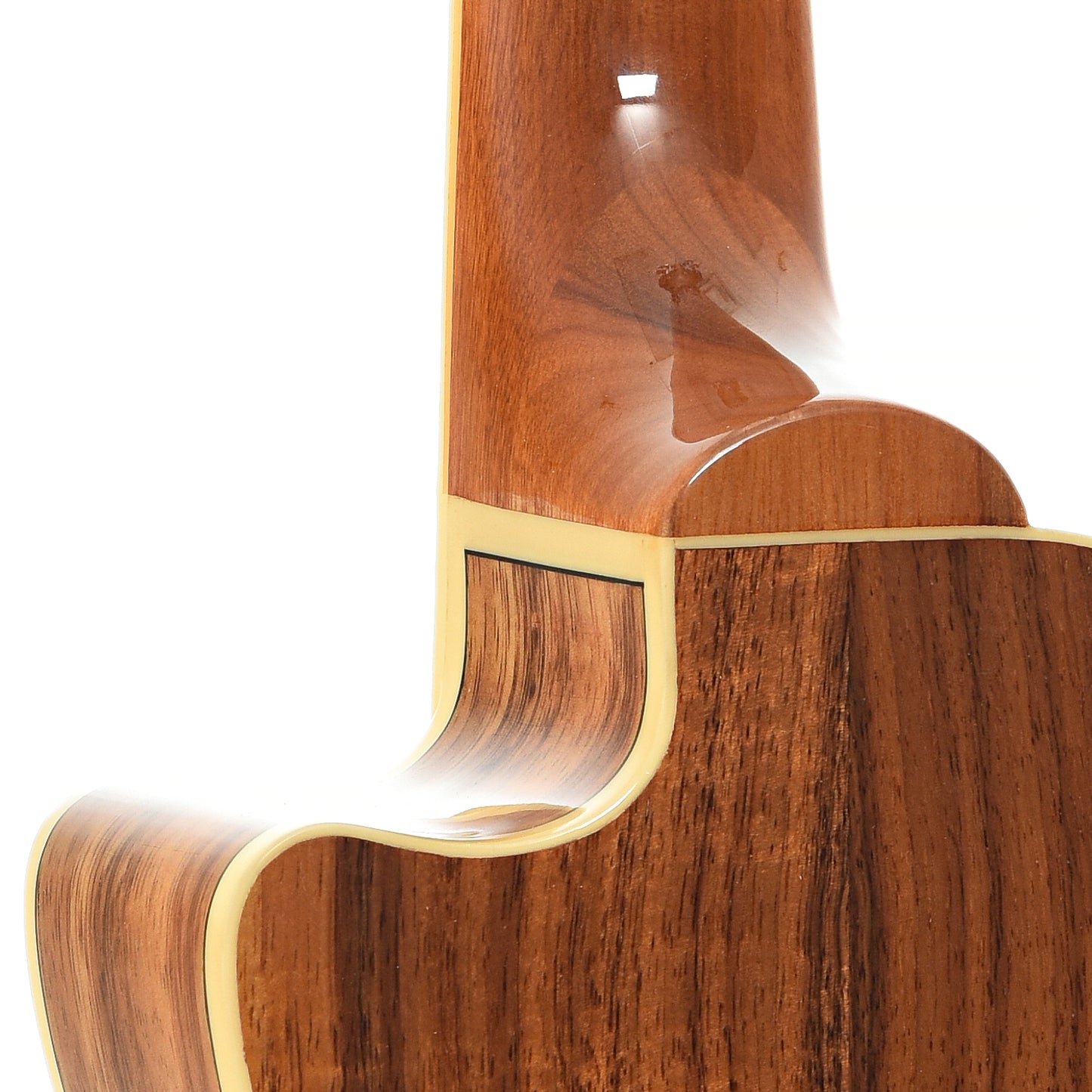 Heel of Mitchell MU100CE Ukulele (2013)