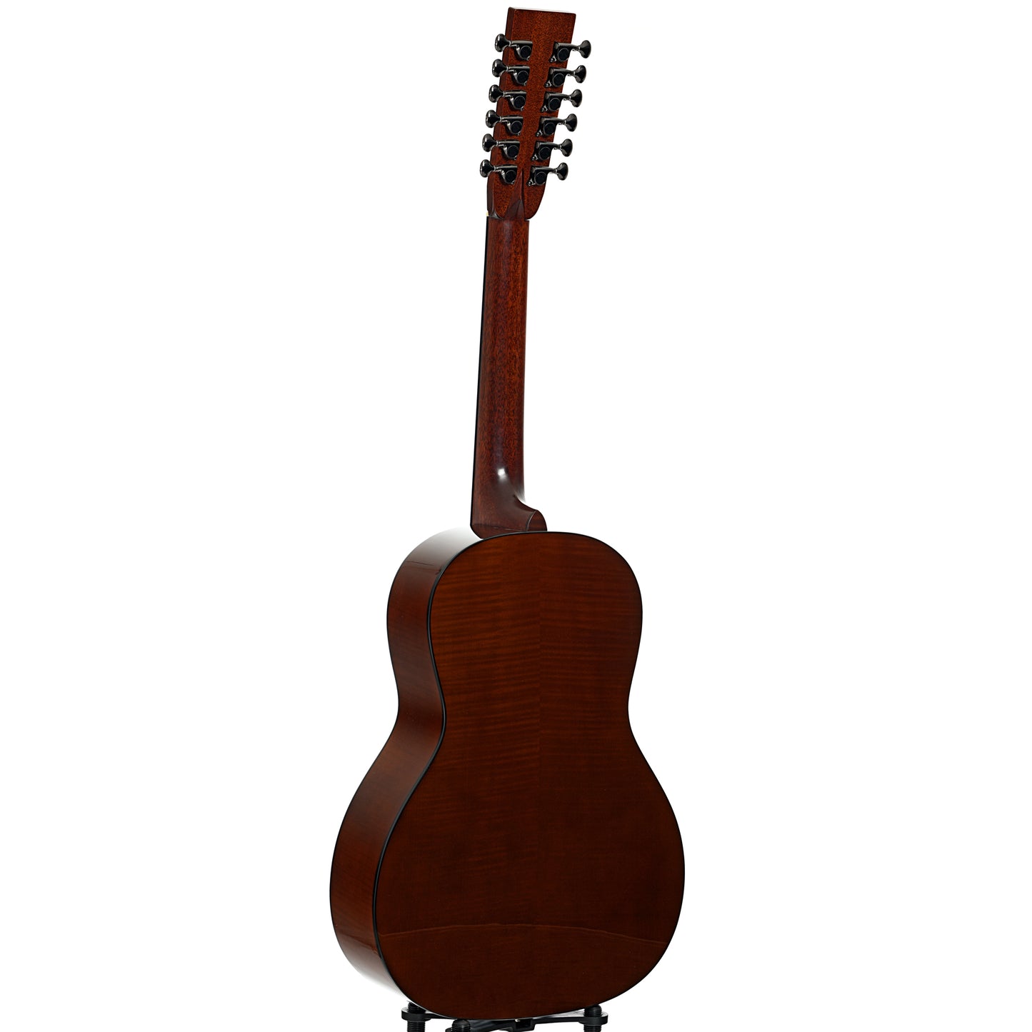 Full back and side of Santa Cruz 00 12-String Acoustic-Electric Guitar (2008)