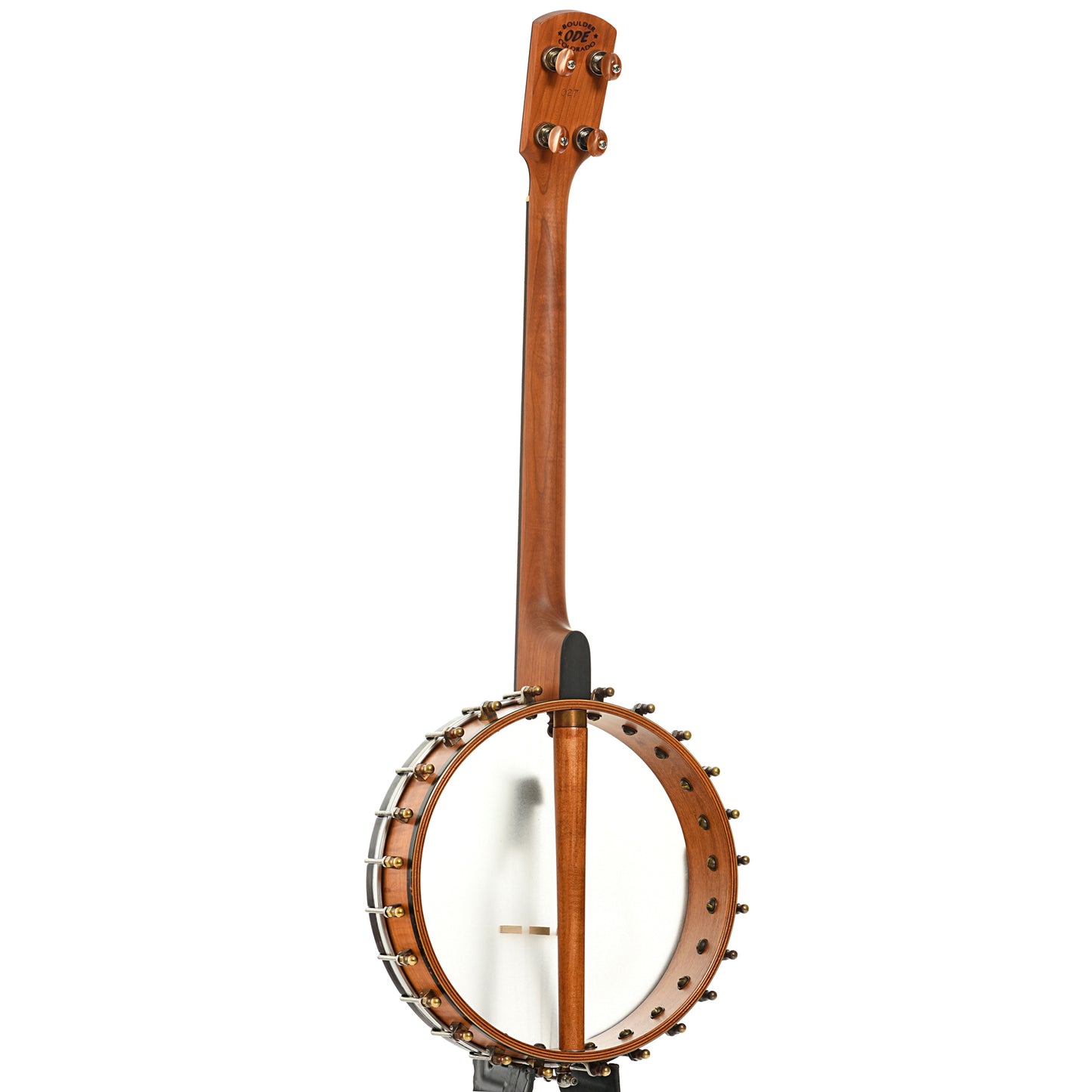 Full back and side of Ode Magician 11" Tenor Banjo