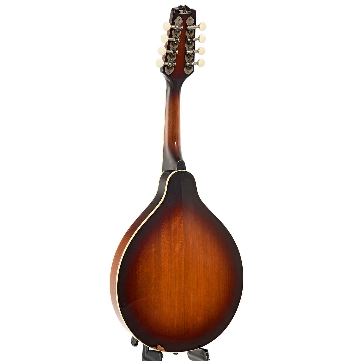 Full back and side of Epiphone MM-30 A-Style Mandolin