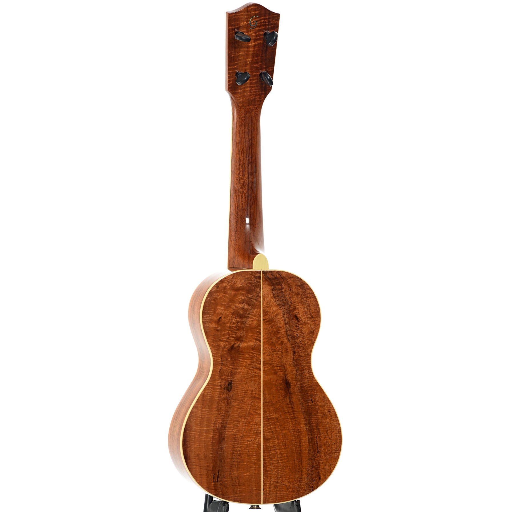 Full back and side of Graziano Concert Ukulele